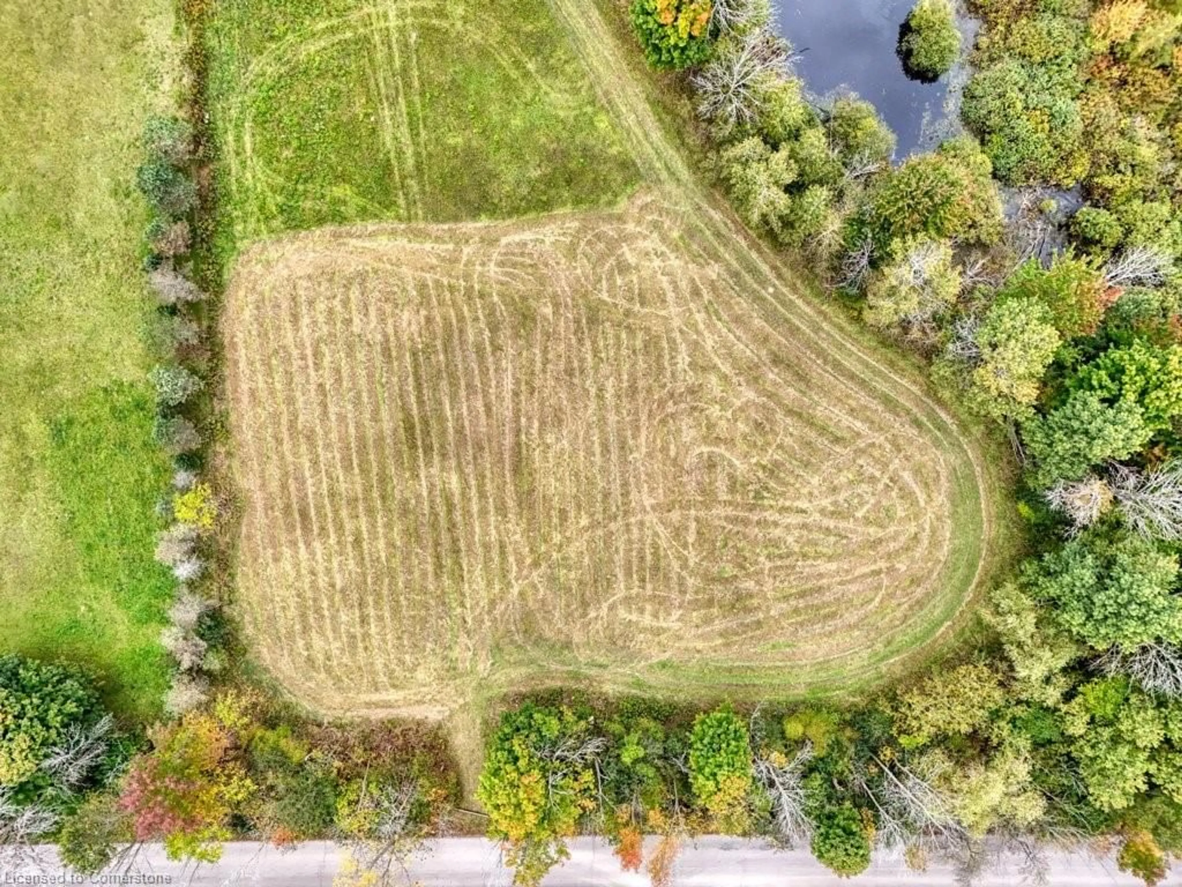 A pic from outside/outdoor area/front of a property/back of a property/a pic from drone, unknown for PART LOT 10 Clyde Rd, Cambridge Ontario N1R 5S7