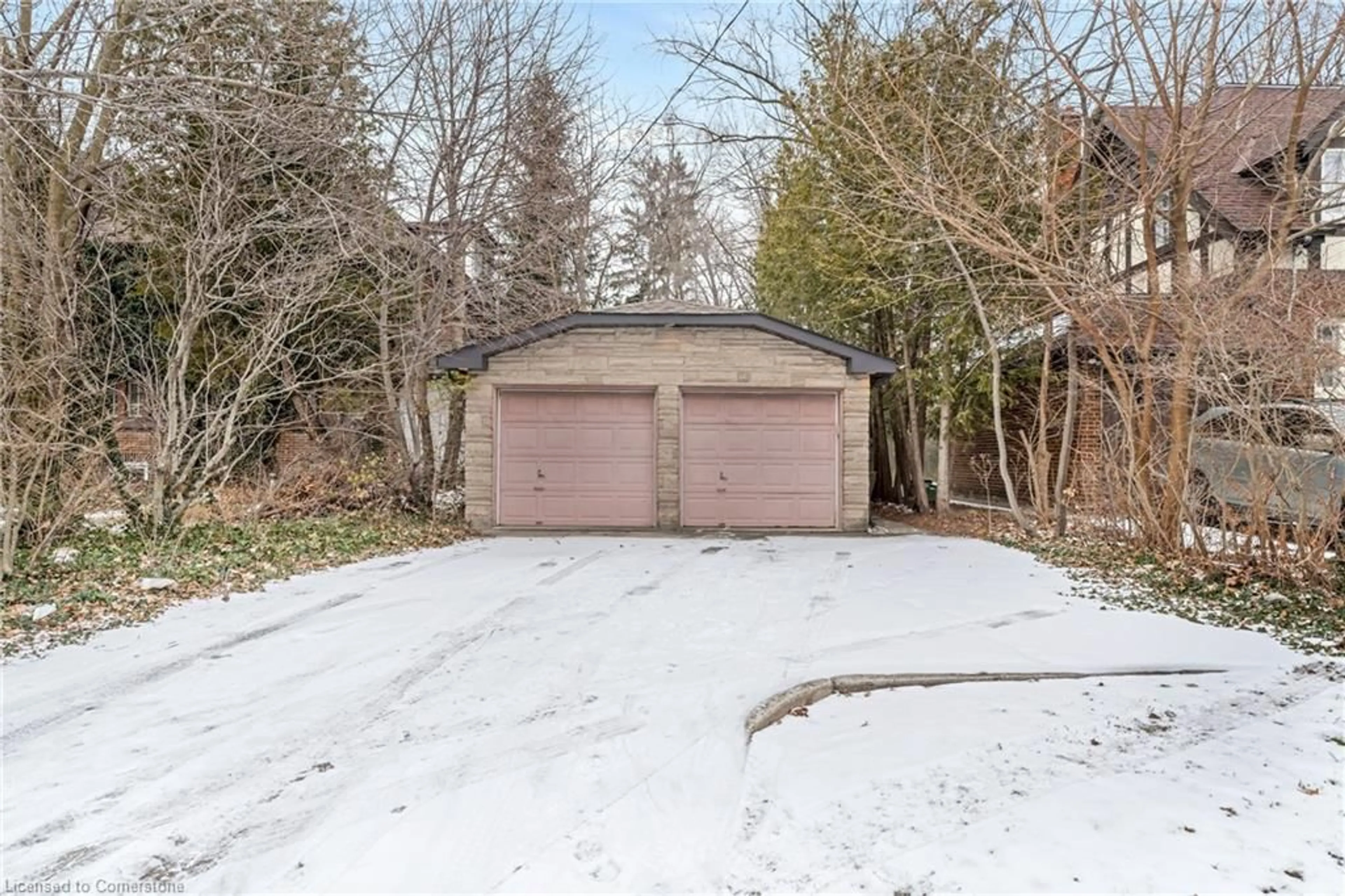 Indoor garage for 4 Forsyth Ave, Hamilton Ontario L8S 4E1