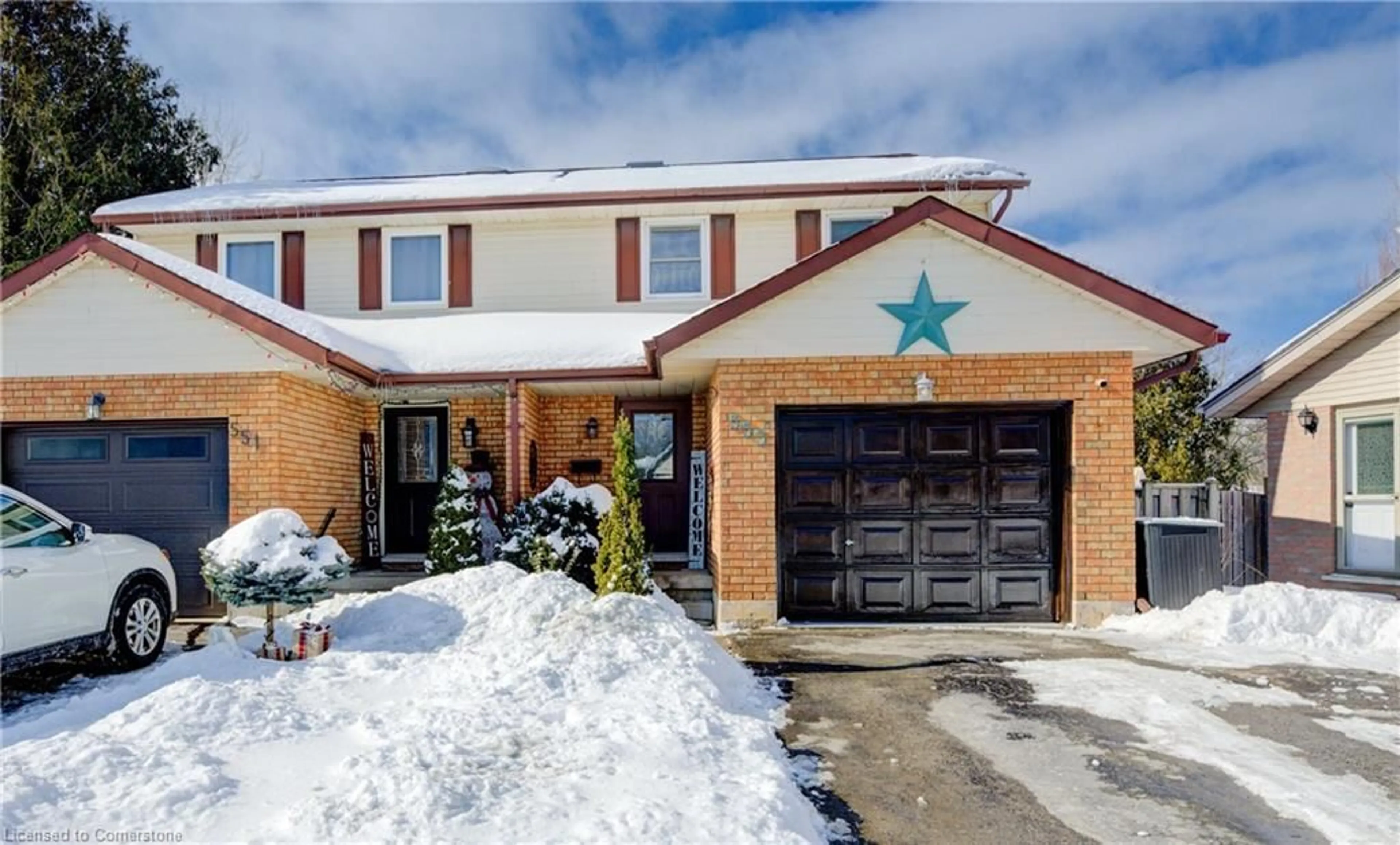 Home with brick exterior material, street for 553 Springbank Ave, Woodstock Ontario N4T 1H3