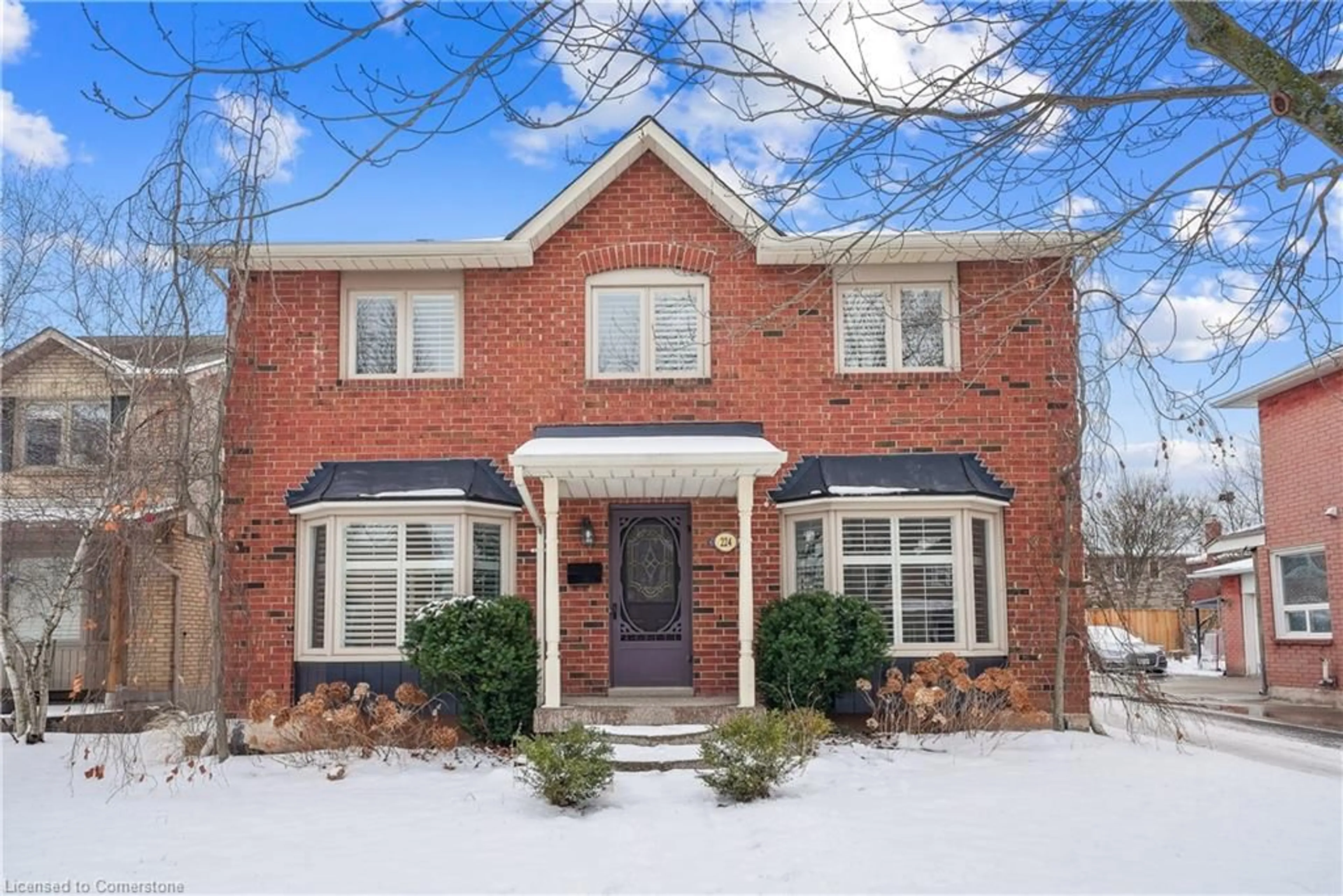 Home with brick exterior material, street for 224 O'donoghue Ave, Oakville Ontario L6H 3W6