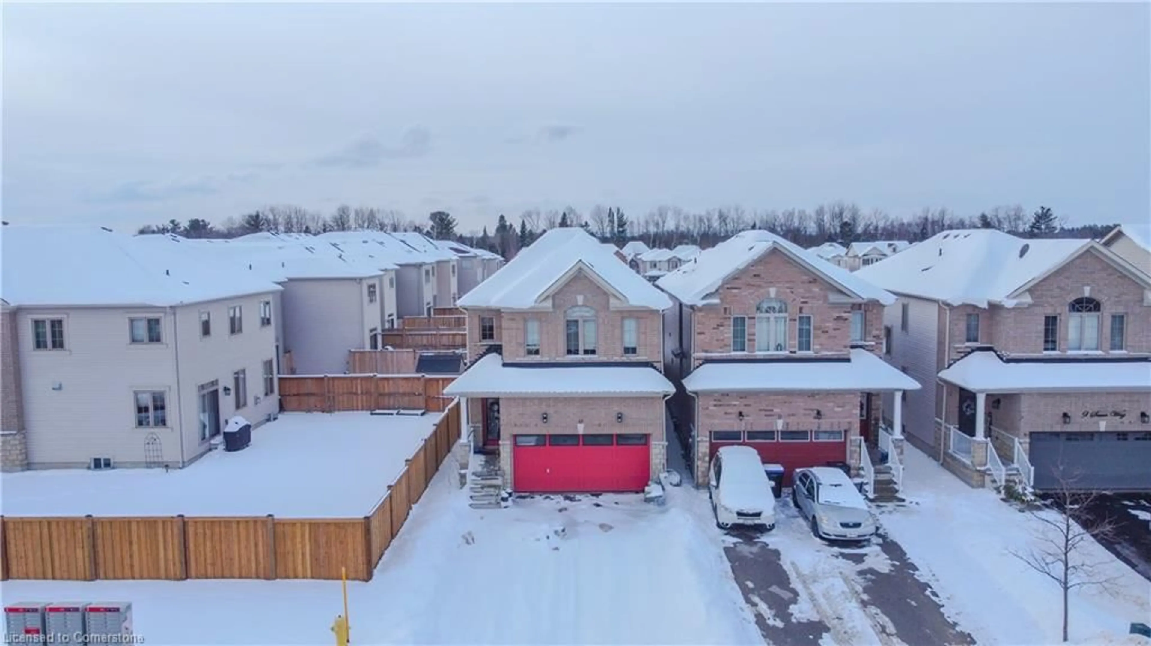 A pic from outside/outdoor area/front of a property/back of a property/a pic from drone, unknown for 13 Sasco Way, Angus Ontario L0M 1B4