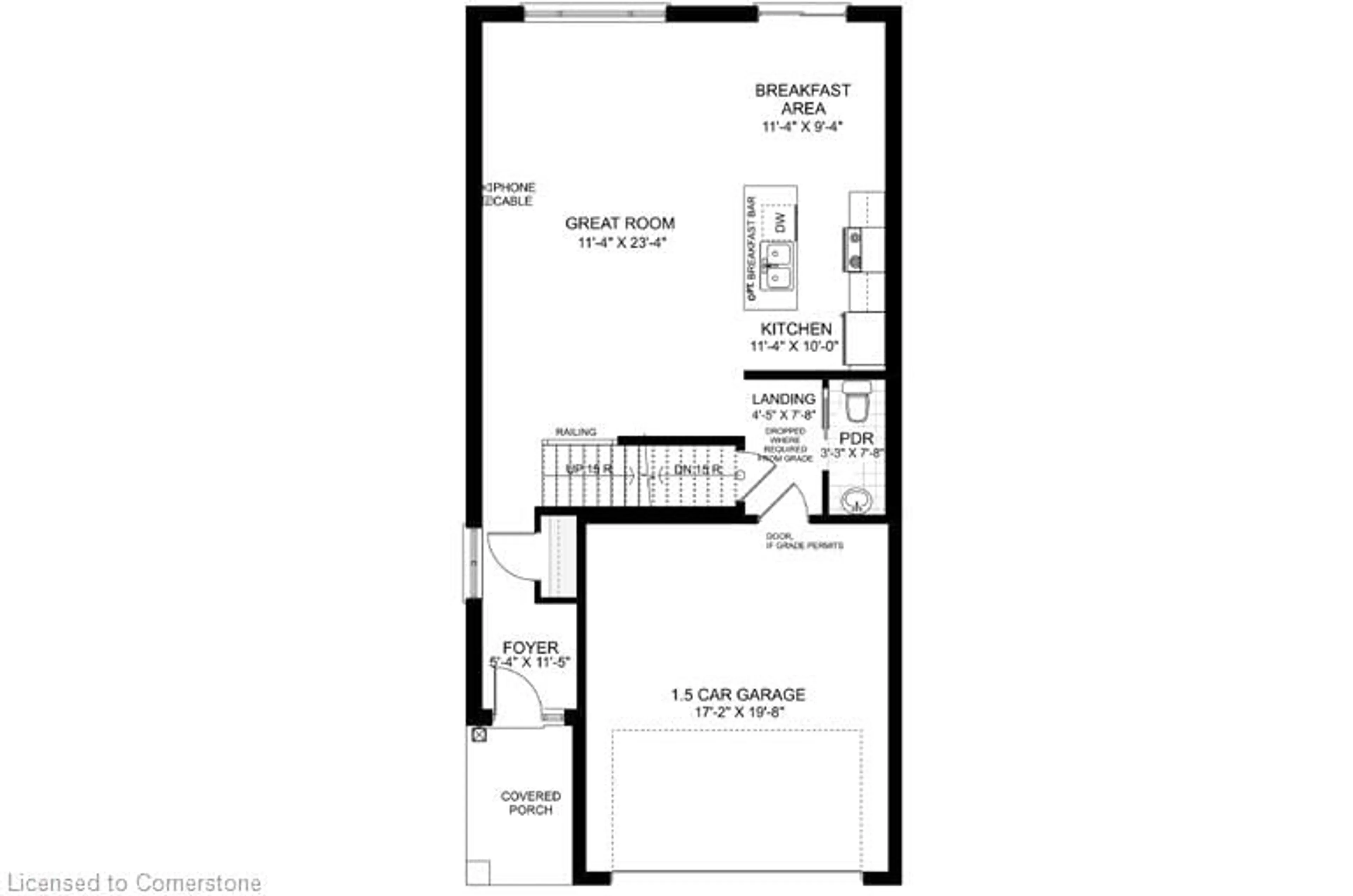 Floor plan for 95 Maple St, Drayton Ontario N0G 1P0