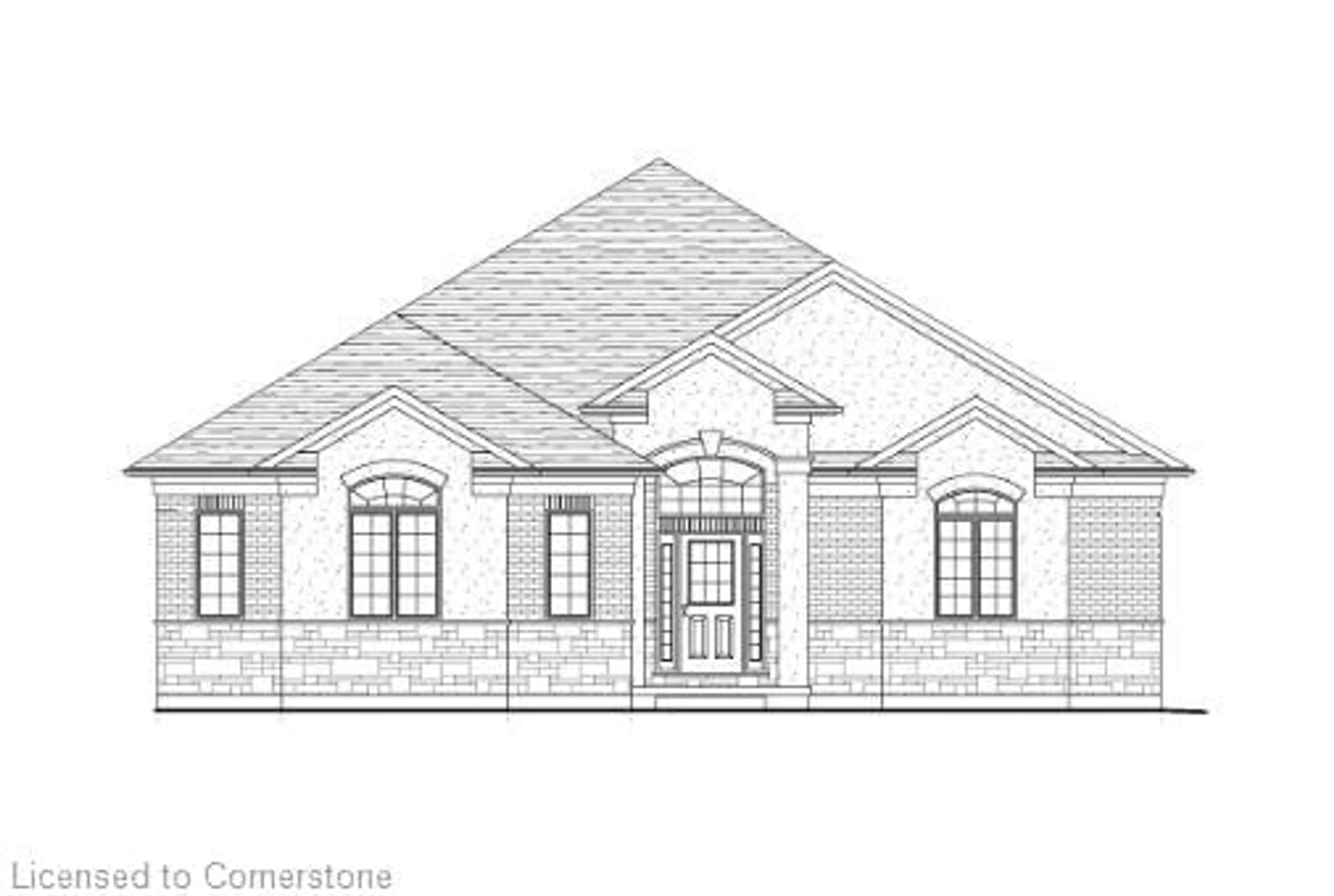 Home with brick exterior material, building for 16 Albert St, St. Clements Ontario N0B 2M0