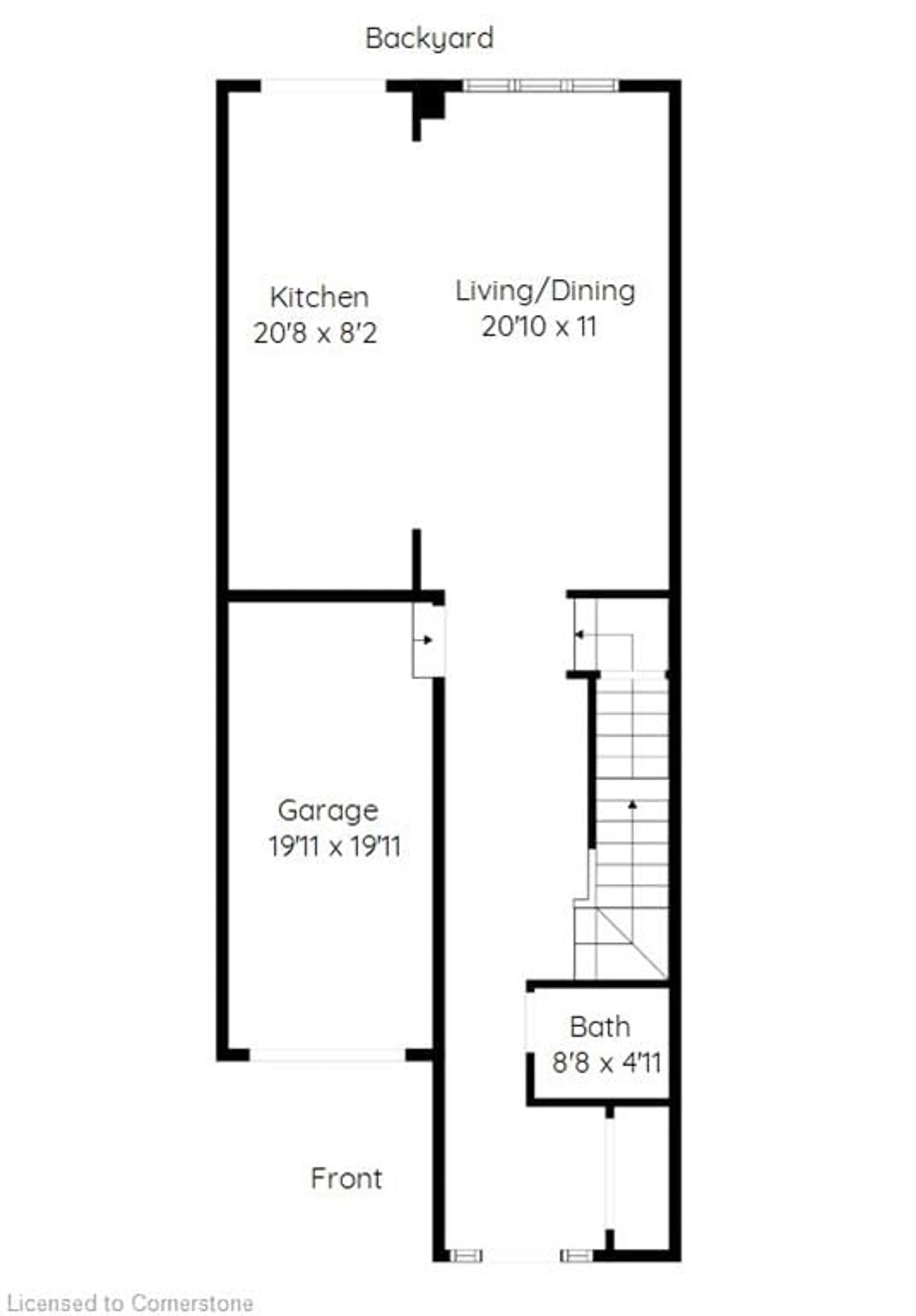 Floor plan for 88 Sycamore St, Welland Ontario L3C 0H8