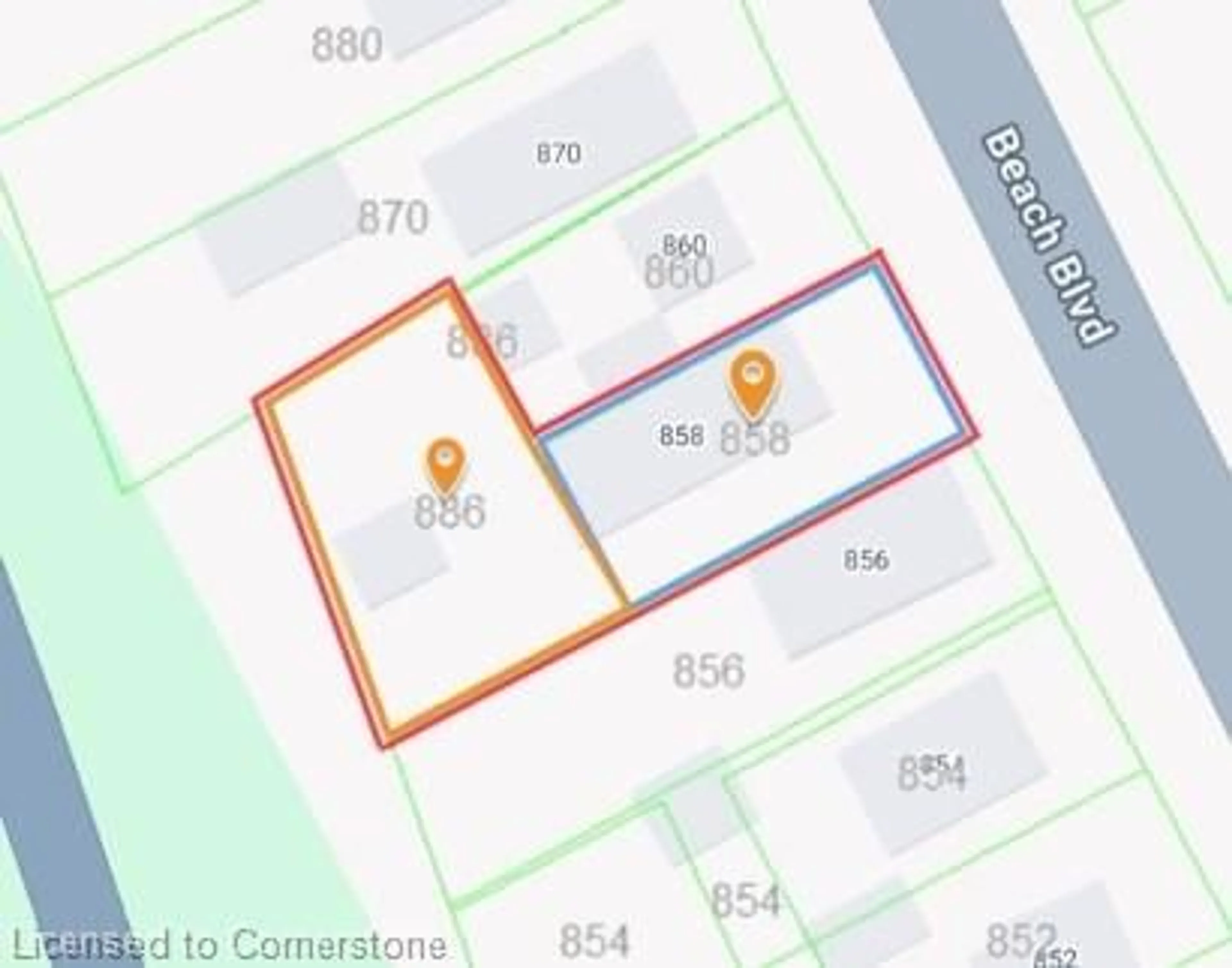 Floor plan for 858 Beach Blvd, Hamilton Ontario K8H 6Z4