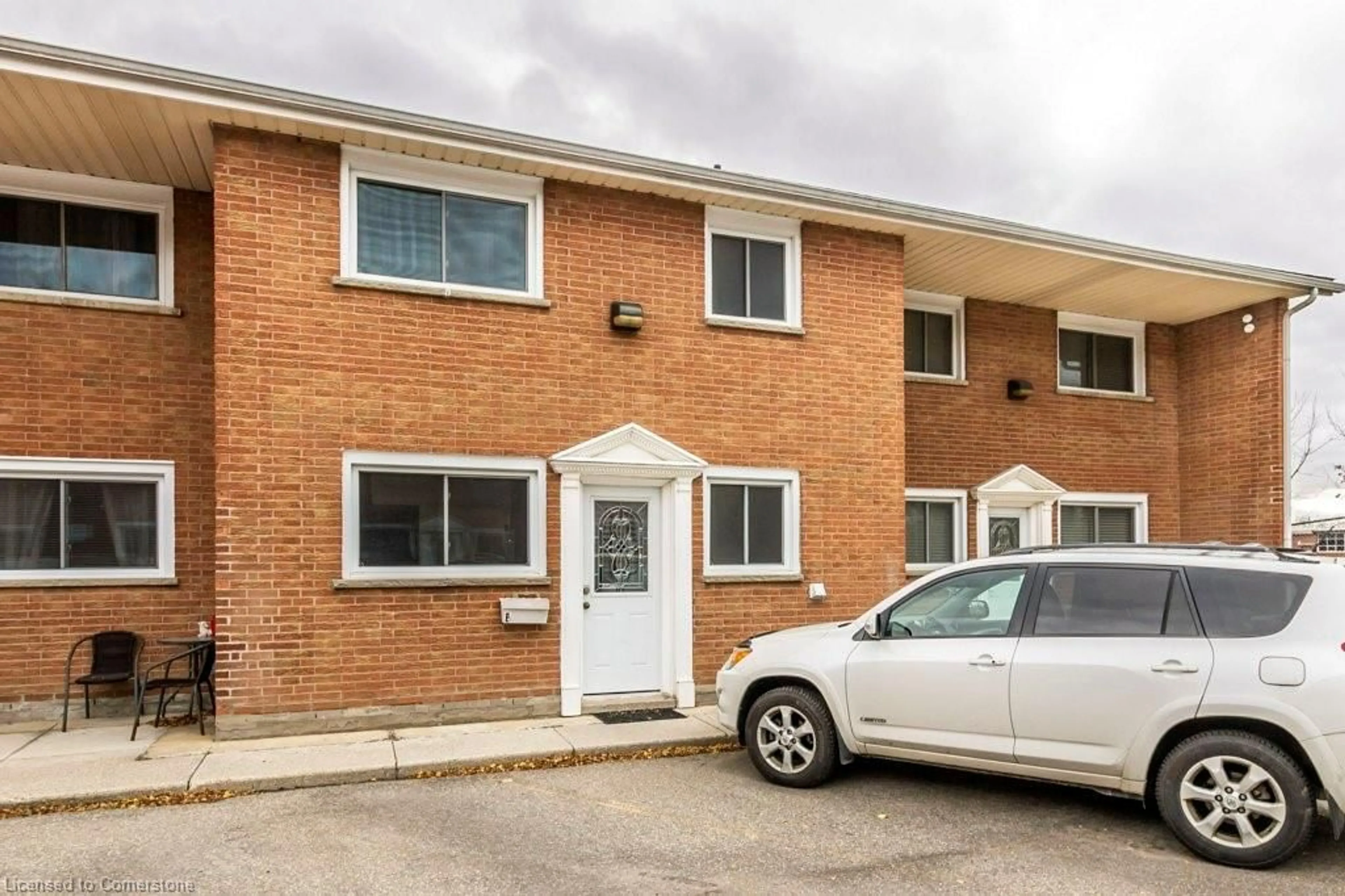 Home with brick exterior material, street for 48 Windom Rd #E, Kitchener Ontario N2A 2P4