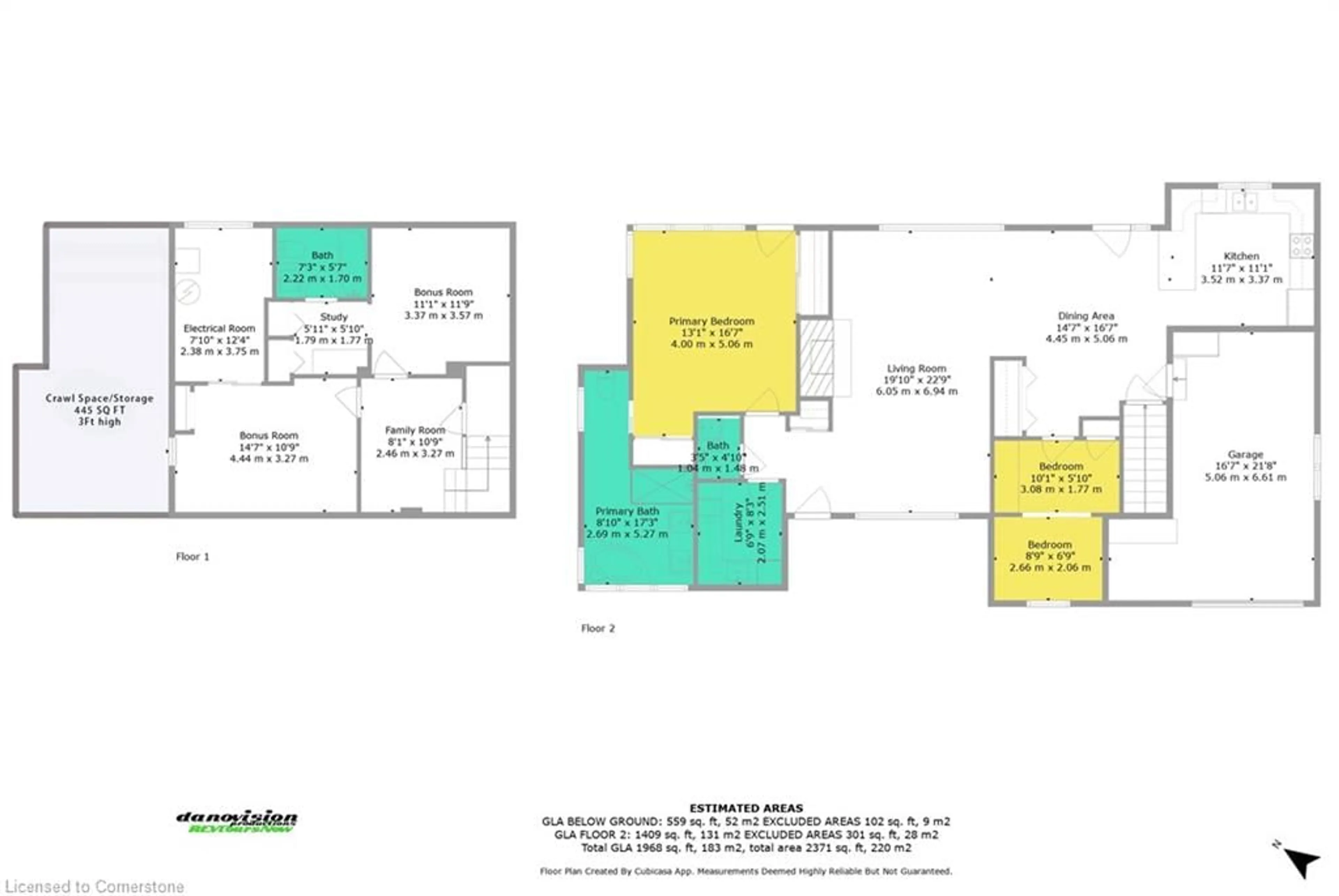 Floor plan for 6 Ryerse Cres, Port Dover Ontario N0A 1N6