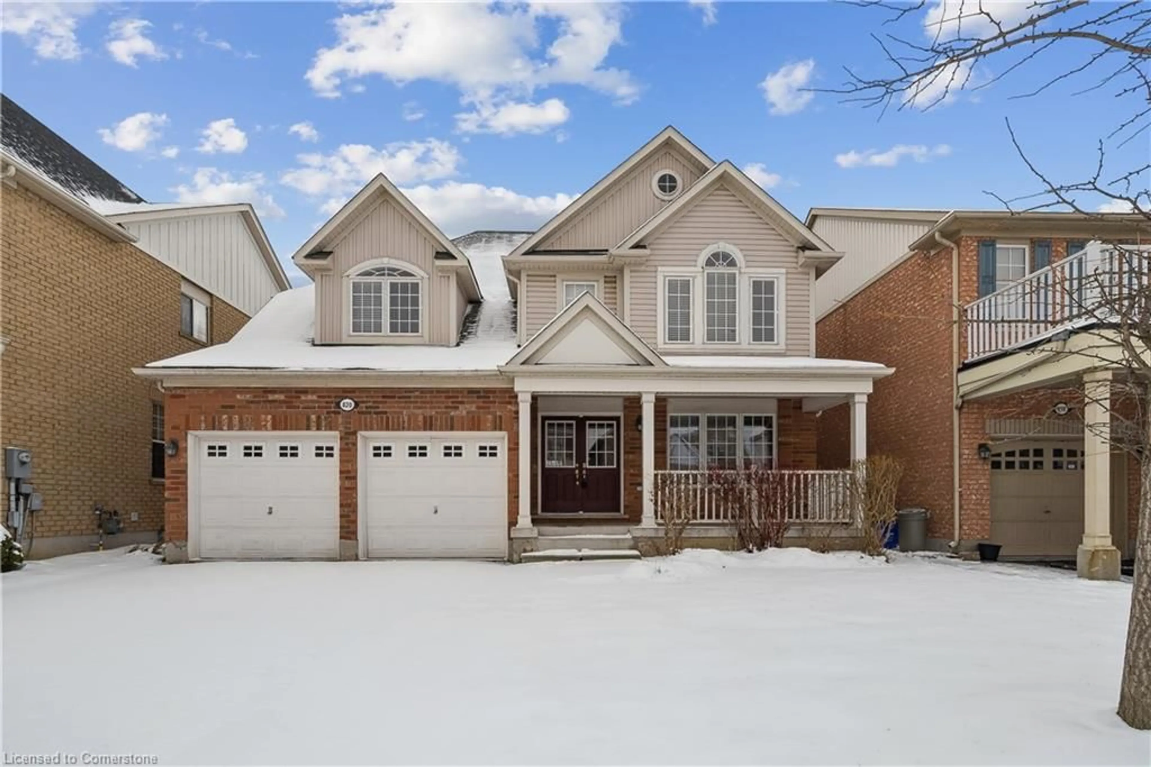 Home with brick exterior material, street for 820 Speck Cross, Milton Ontario L9T 0G6