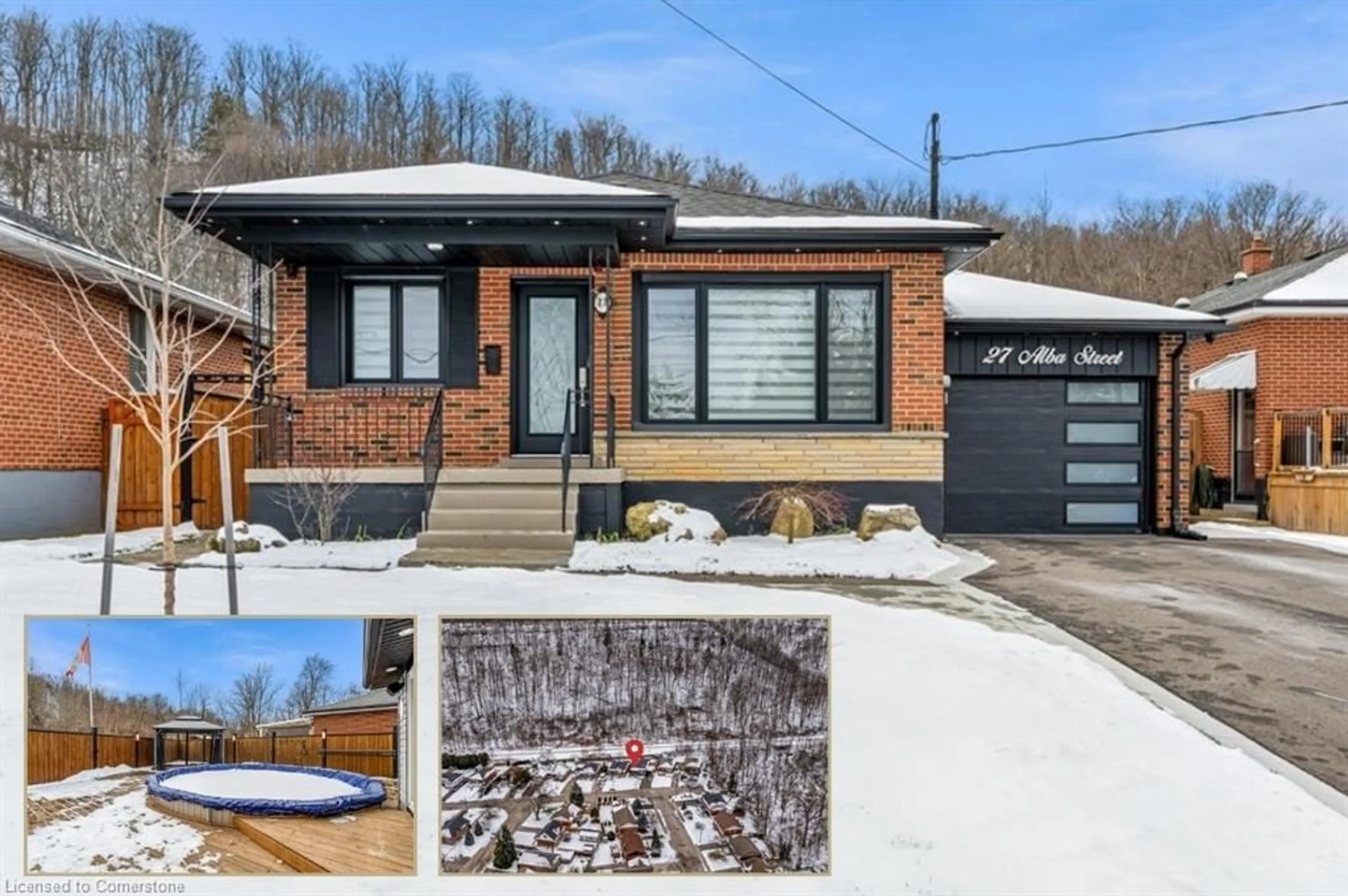 Home with brick exterior material, street for 27 Alba St, Stoney Creek Ontario L8G 1N9