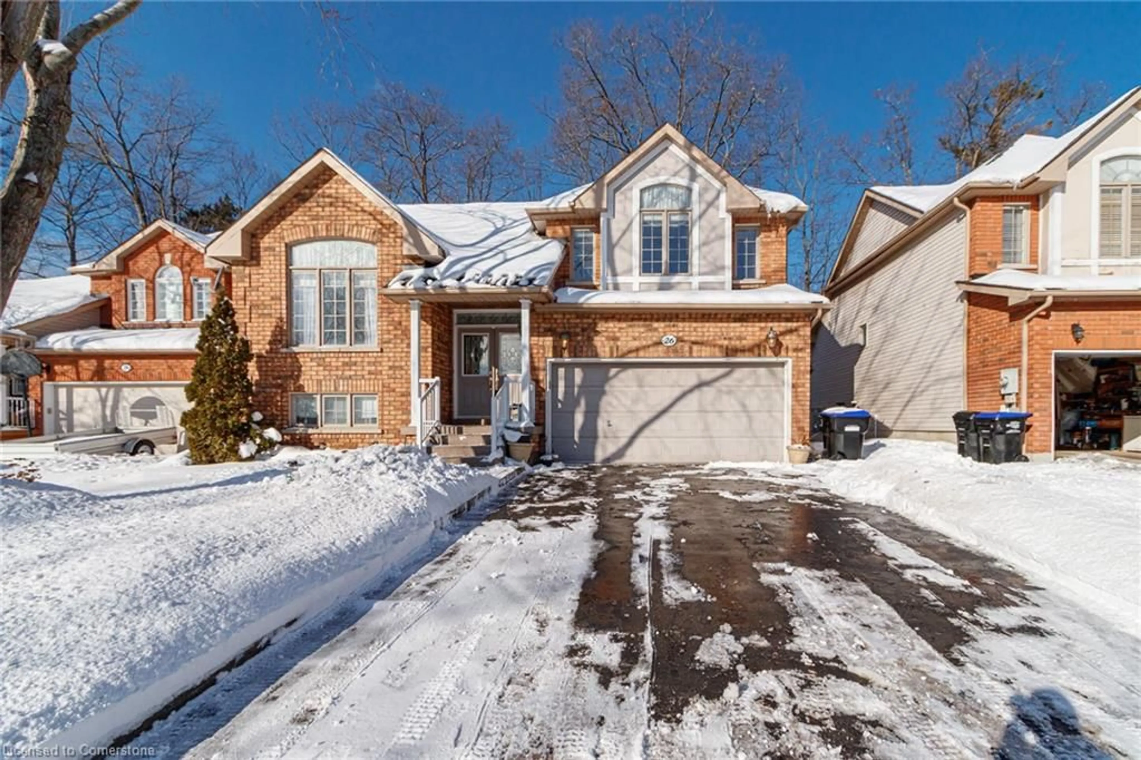 Home with brick exterior material, street for 26 Rose Valley Way, Wasaga Beach Ontario L9Z 3C5