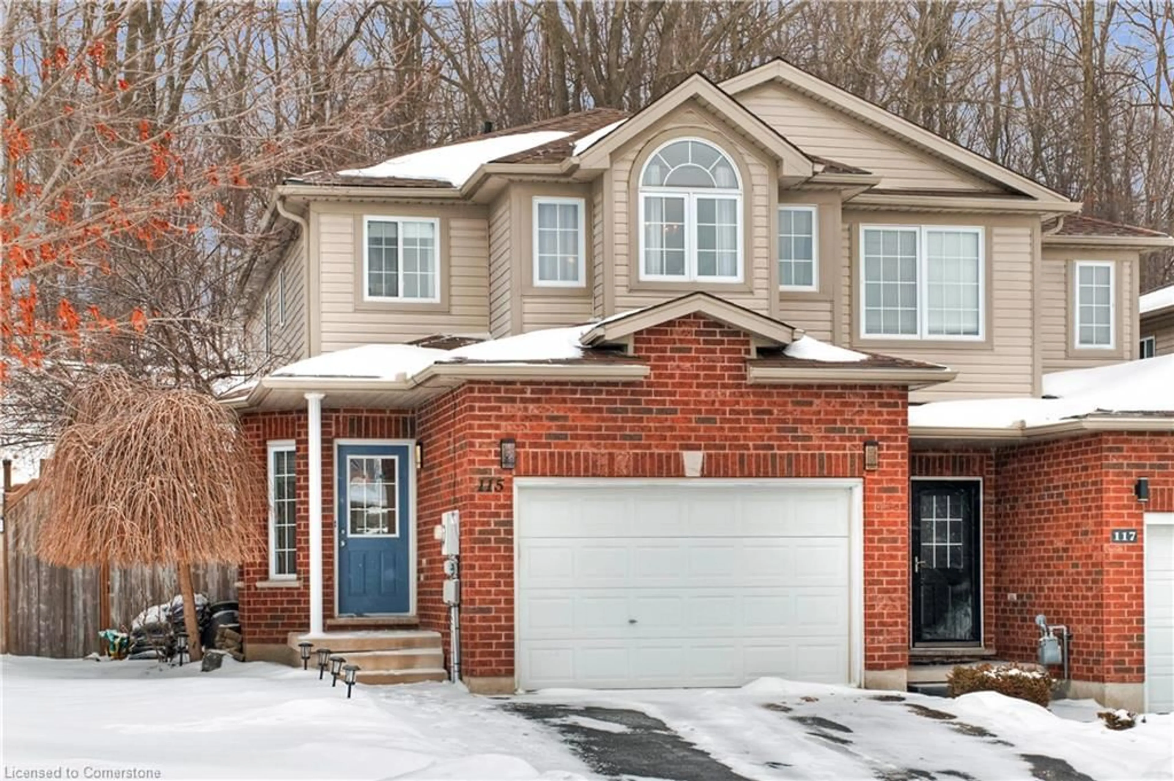 Home with brick exterior material, street for 115 Upper Mercer St, Kitchener Ontario N2A 4N1