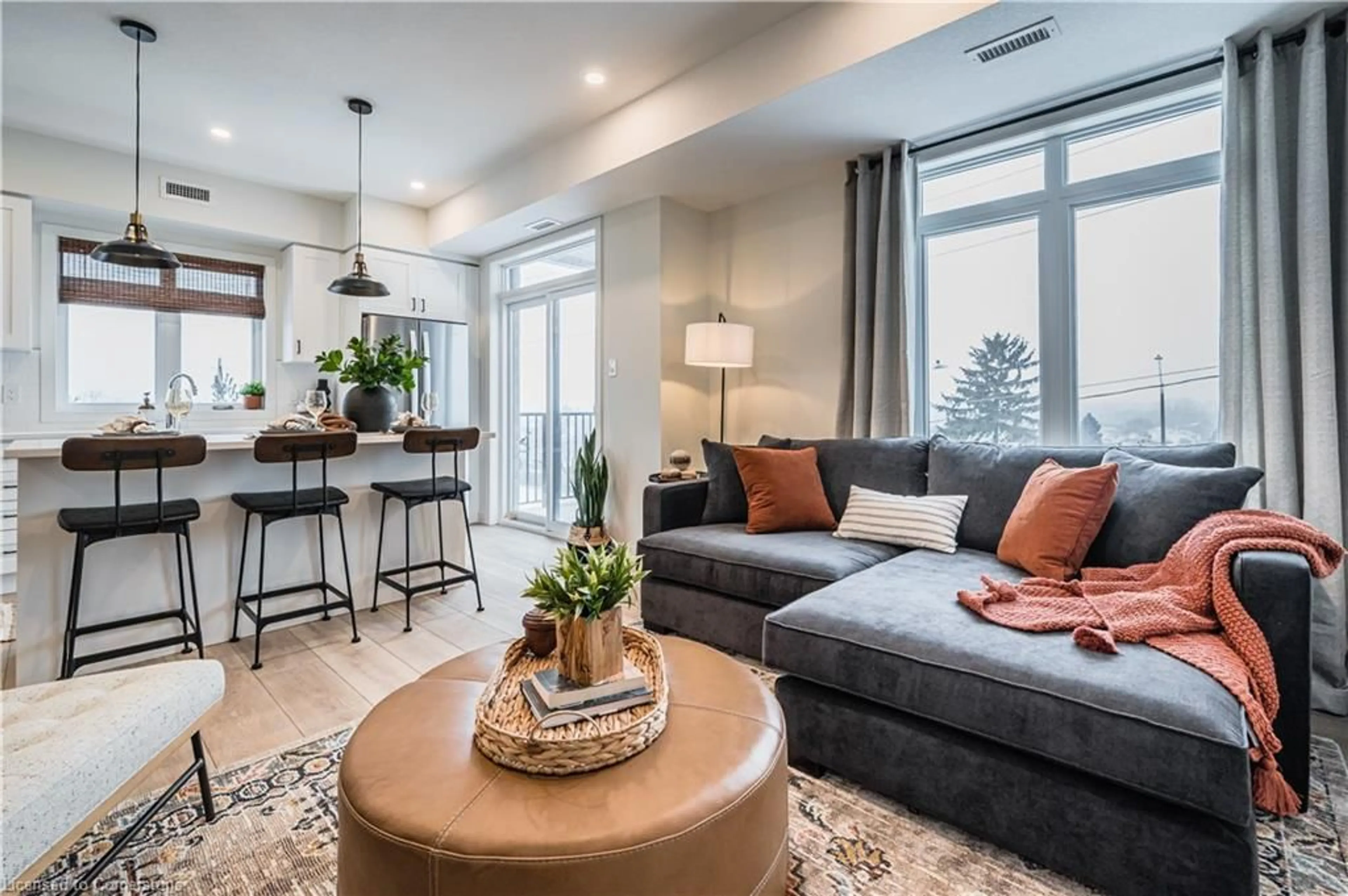 Living room with furniture, unknown for 405 Myers Rd #A4, Cambridge Ontario N1R 6X7