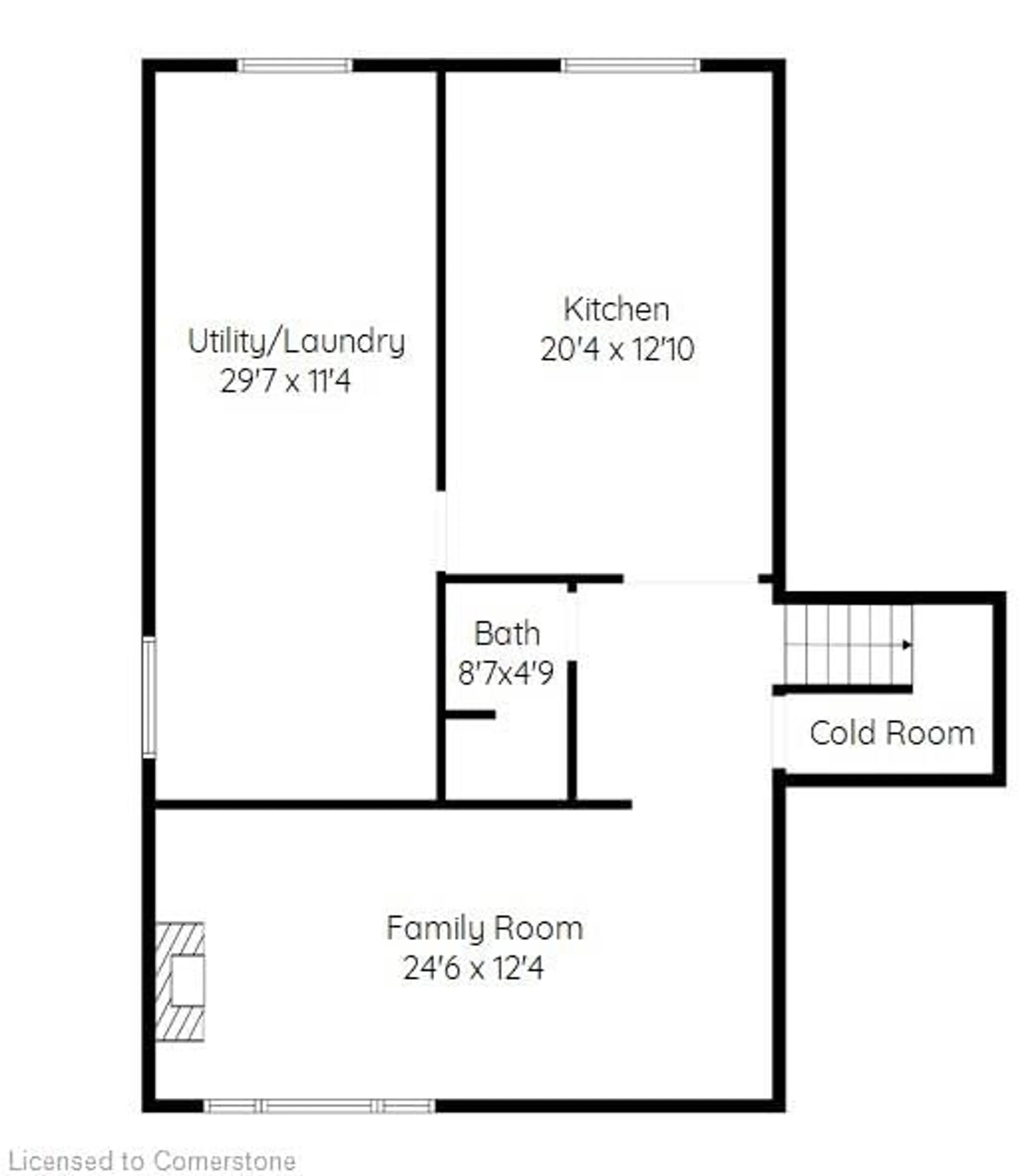 Floor plan for 40 Grande Ave, Stoney Creek Ontario L8G 2E1