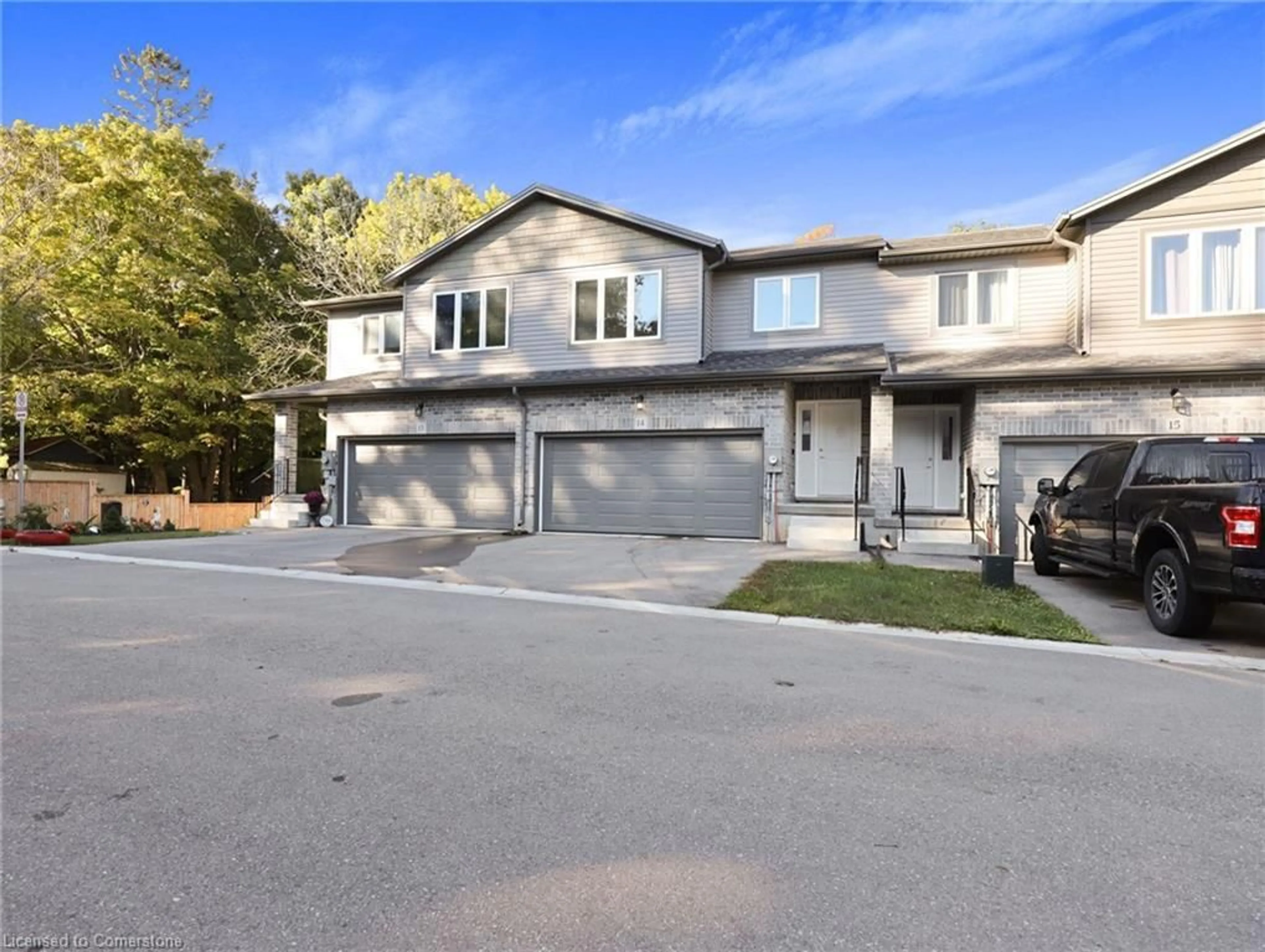 Home with brick exterior material, street for 61 Vienna Rd #14, Tillsonburg Ontario N4G 0J6