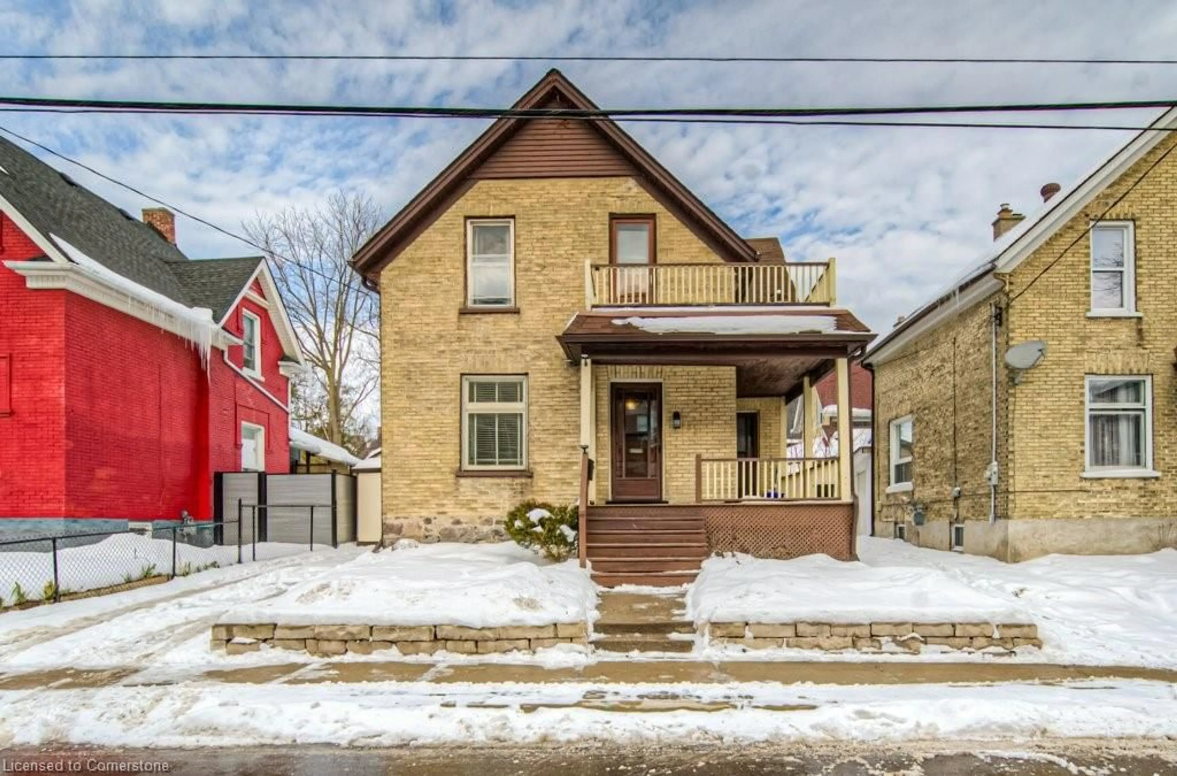 Home with brick exterior material, street for 168 Duke St, Kitchener Ontario N2H 1A7