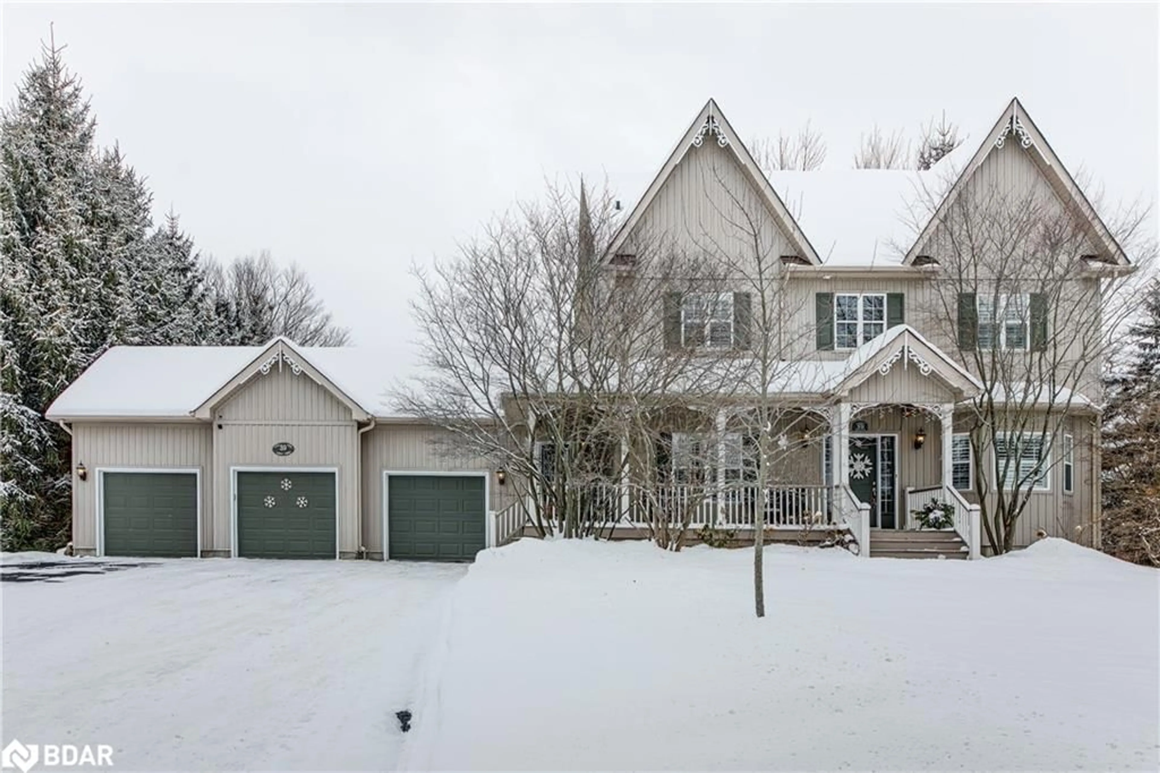 A pic from outside/outdoor area/front of a property/back of a property/a pic from drone, street for 39 Davis Trail, Thornton Ontario L0L 2N0