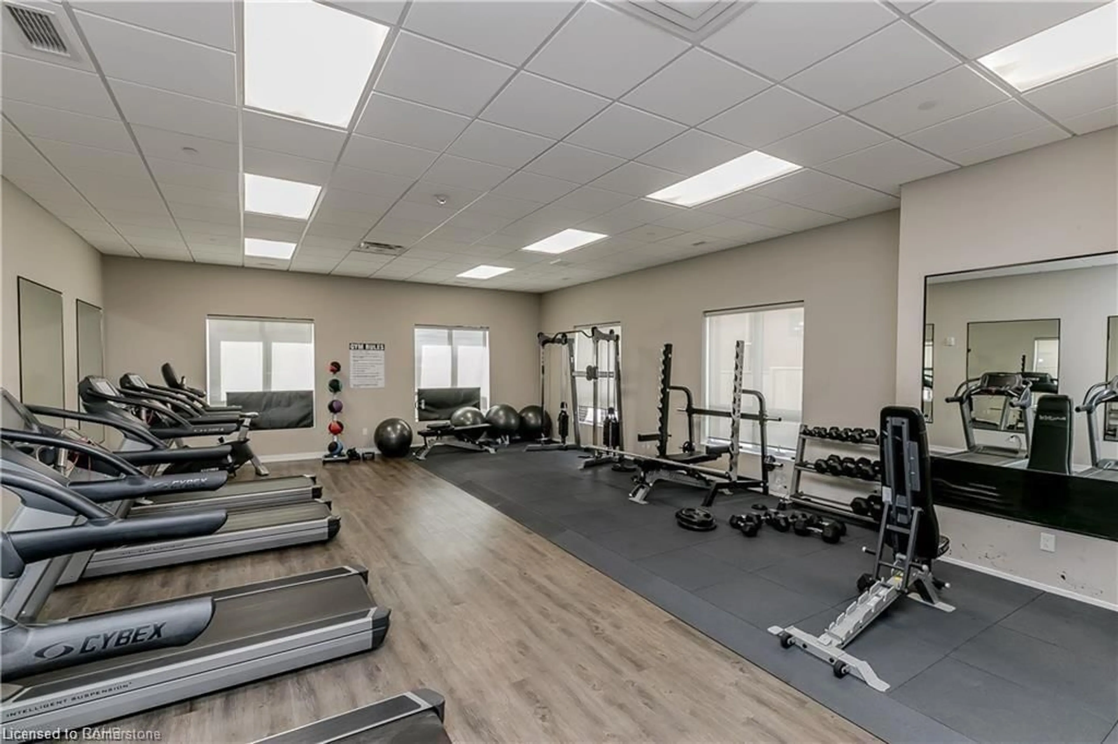 Gym or fitness room for 2486 Old Bronte Road Rd #618, Oakville Ontario L6M 0Y4