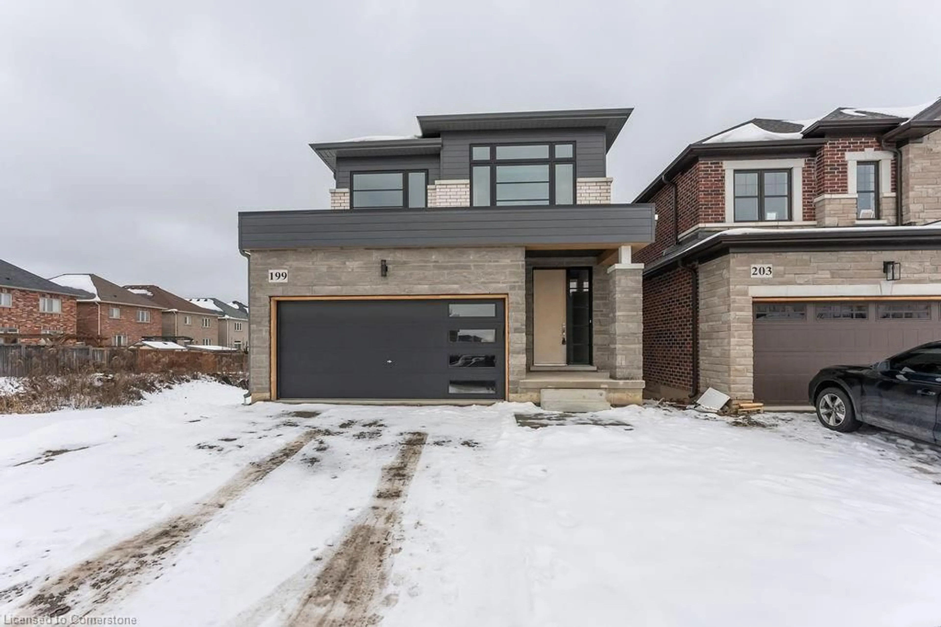 Home with brick exterior material, street for 199 Alessio Drive, Hamilton Ontario L9B 0K4