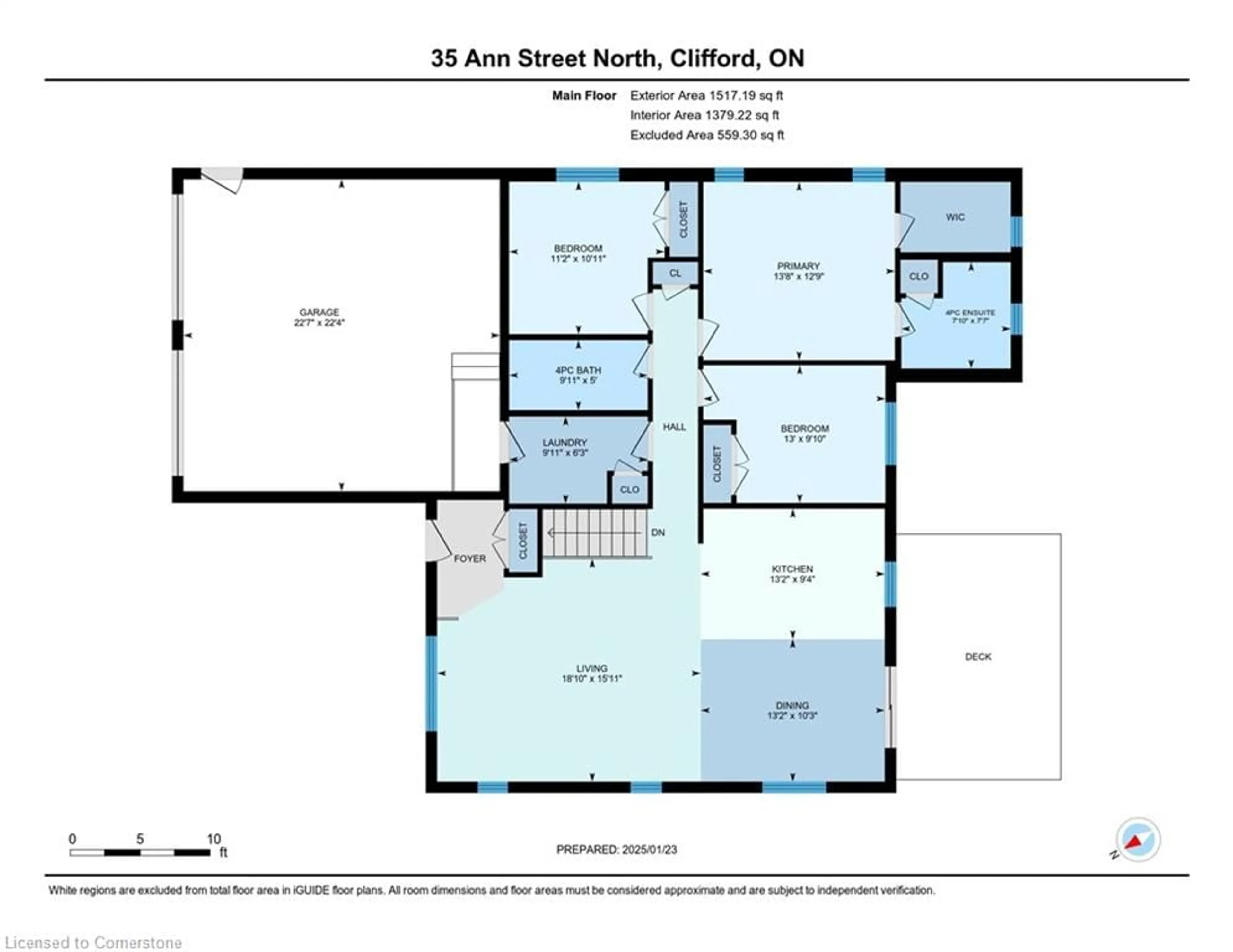 Floor plan for 35 Ann St, Clifford Ontario N0G 1M0