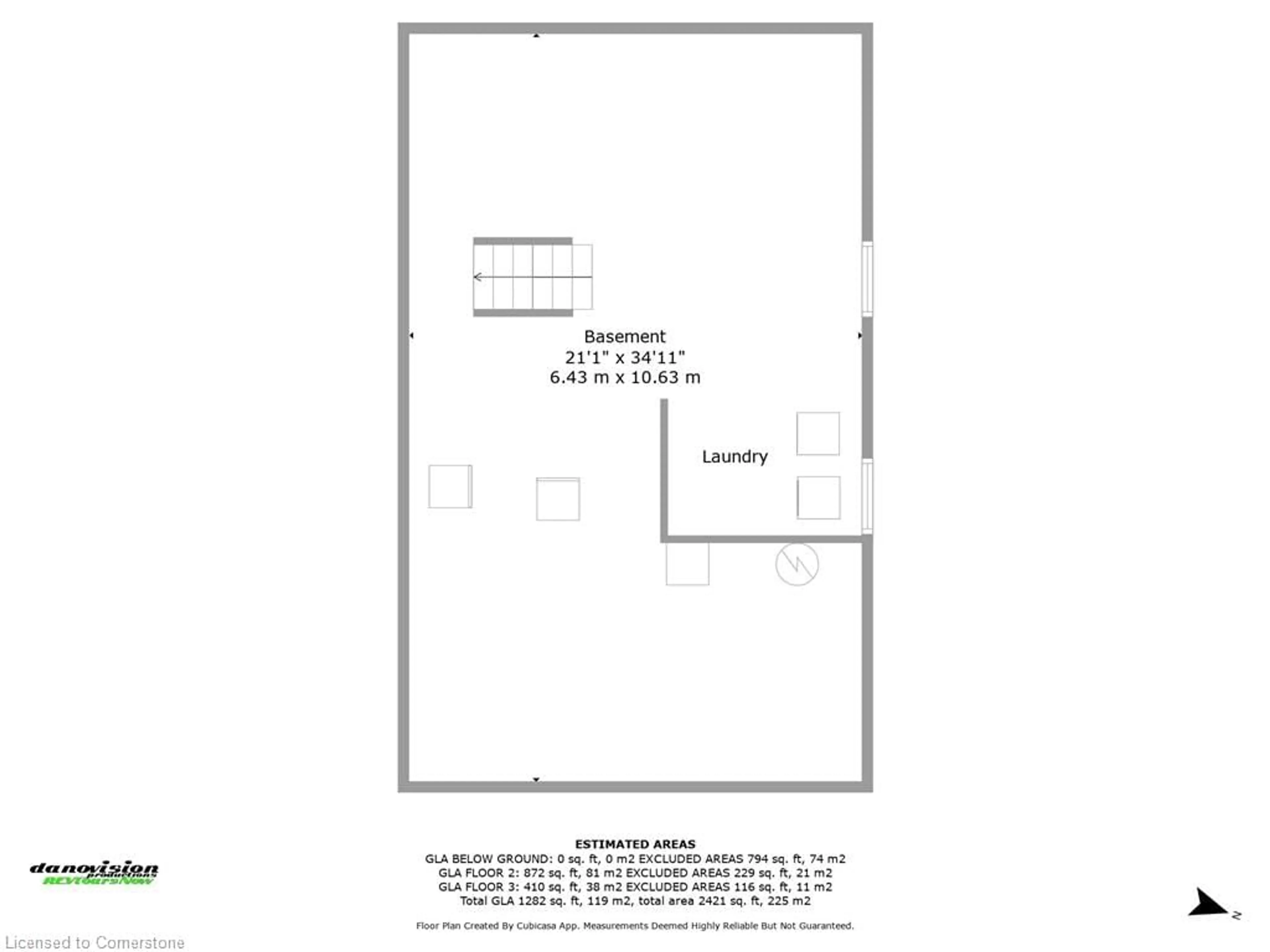 Floor plan for 90 Wellington St, Waterford Ontario N0E 1Y0