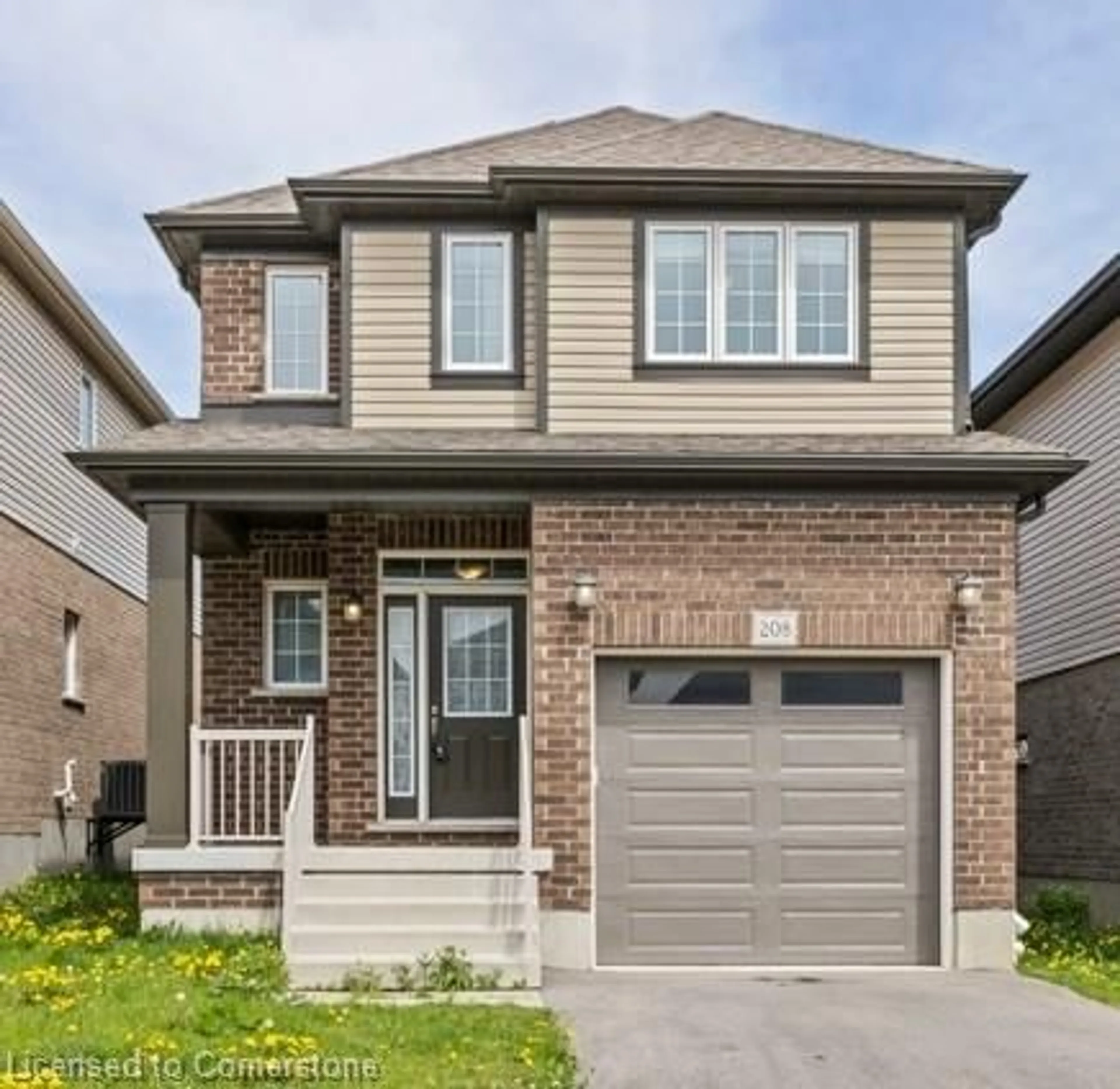 Home with brick exterior material, street for 208 Woodbine Ave, Kitchener Ontario N2R 1Y5