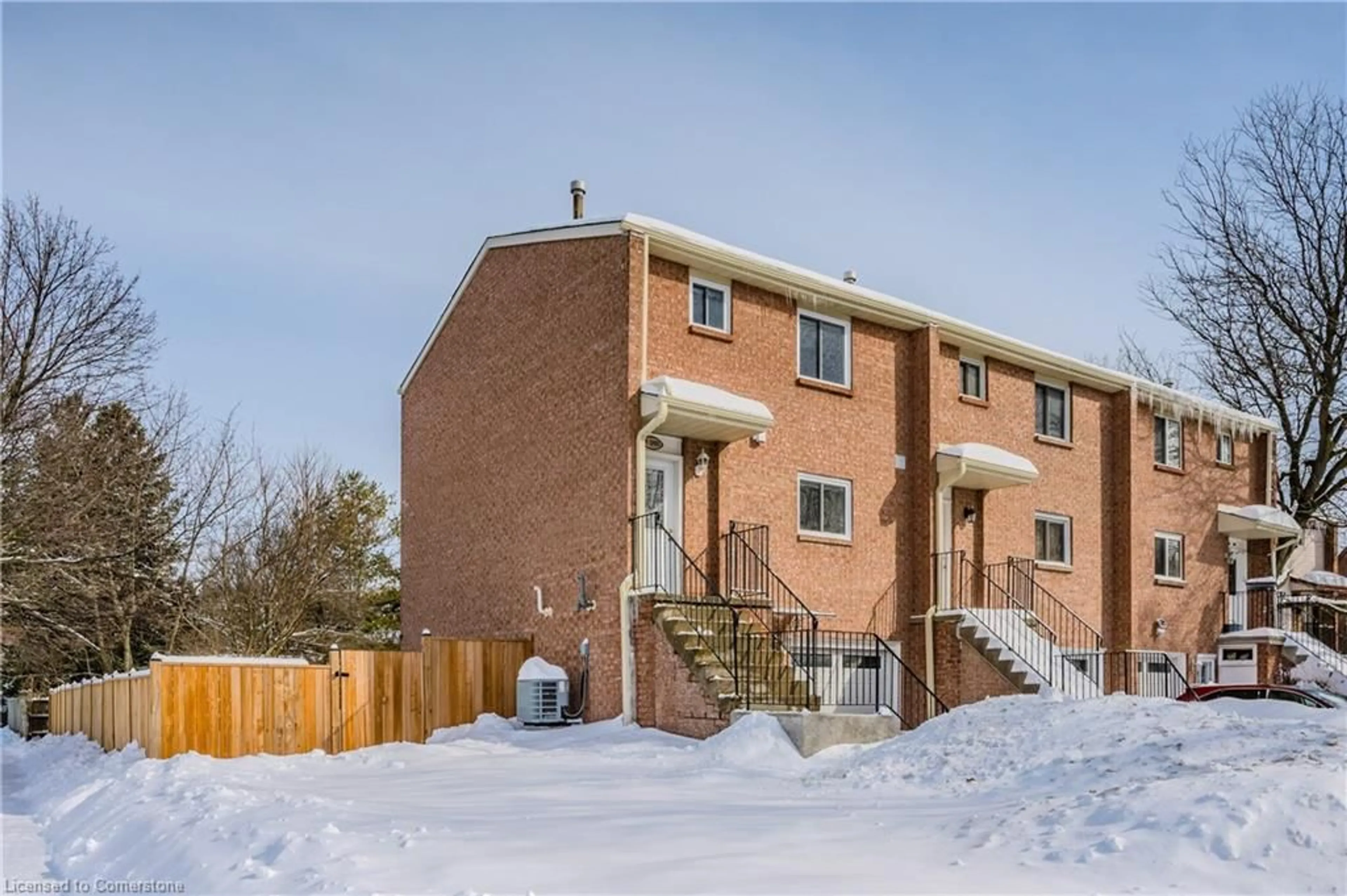 Home with brick exterior material, street for 265 Camelot Crt #1, Waterloo Ontario N2K 3G2