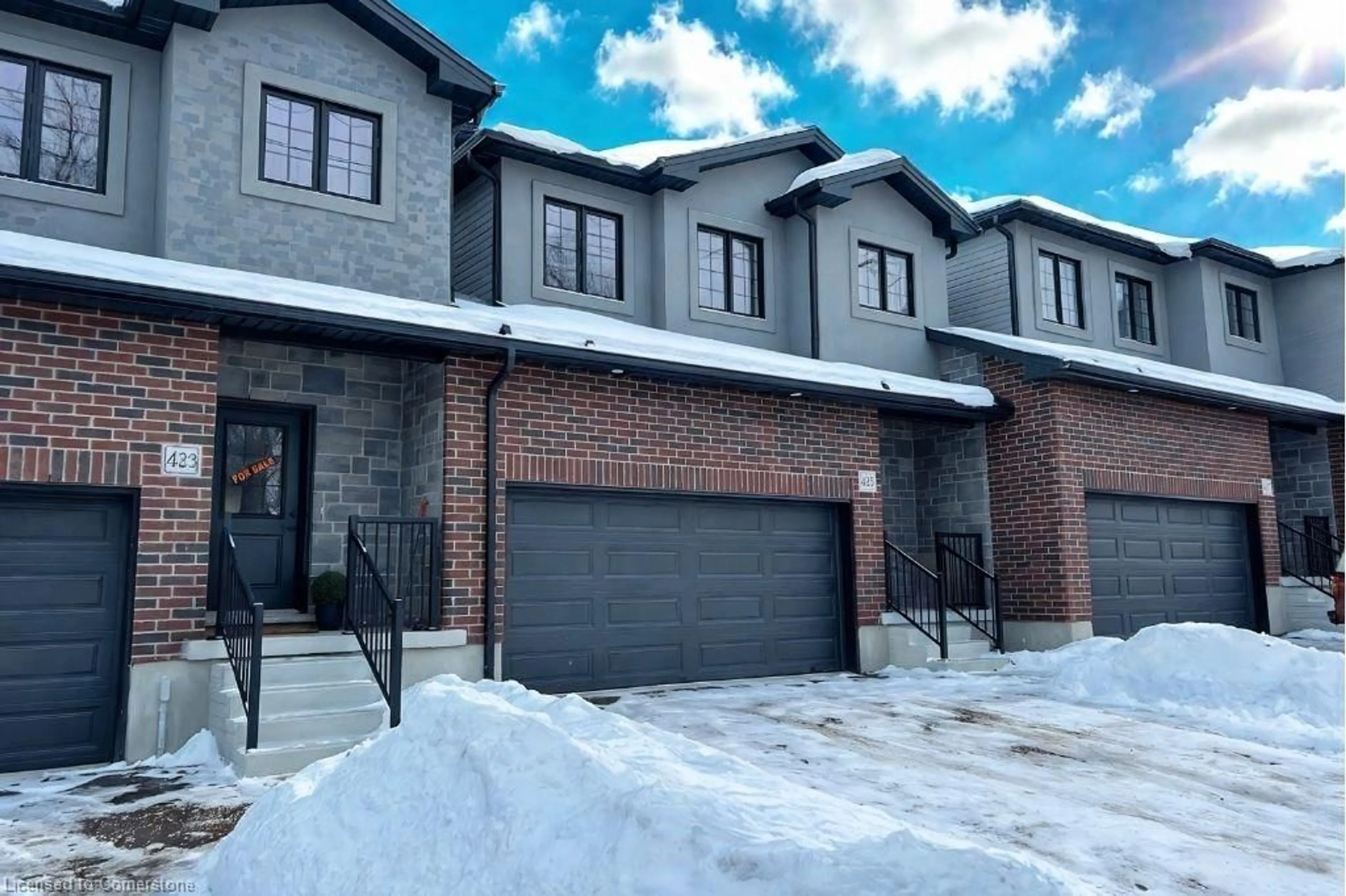 Home with brick exterior material, street for 427 Woolwich St, Waterloo Ontario N2K 0E8