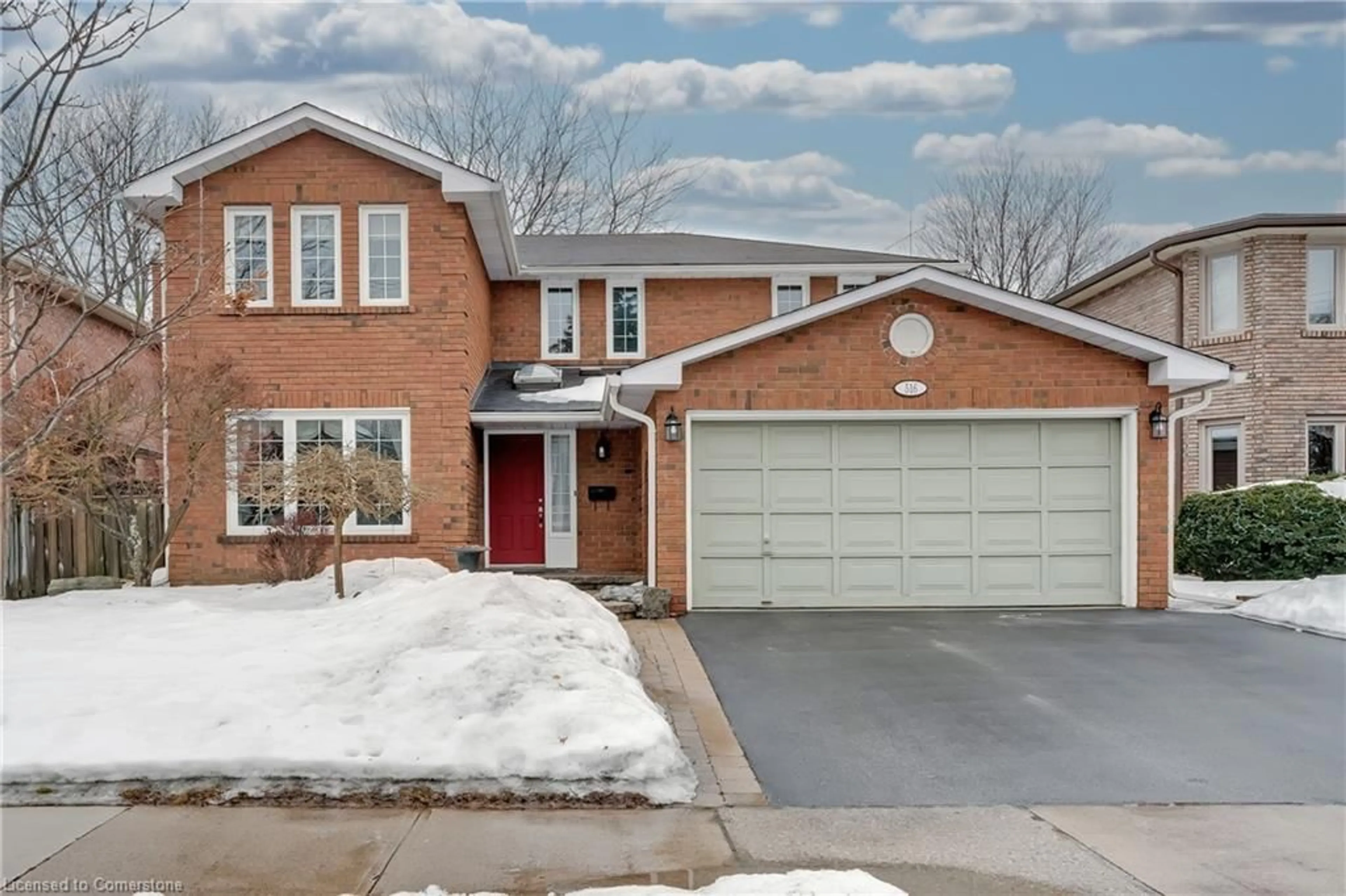 Home with brick exterior material, street for 516 Woodview Rd, Burlington Ontario L7N 3P9