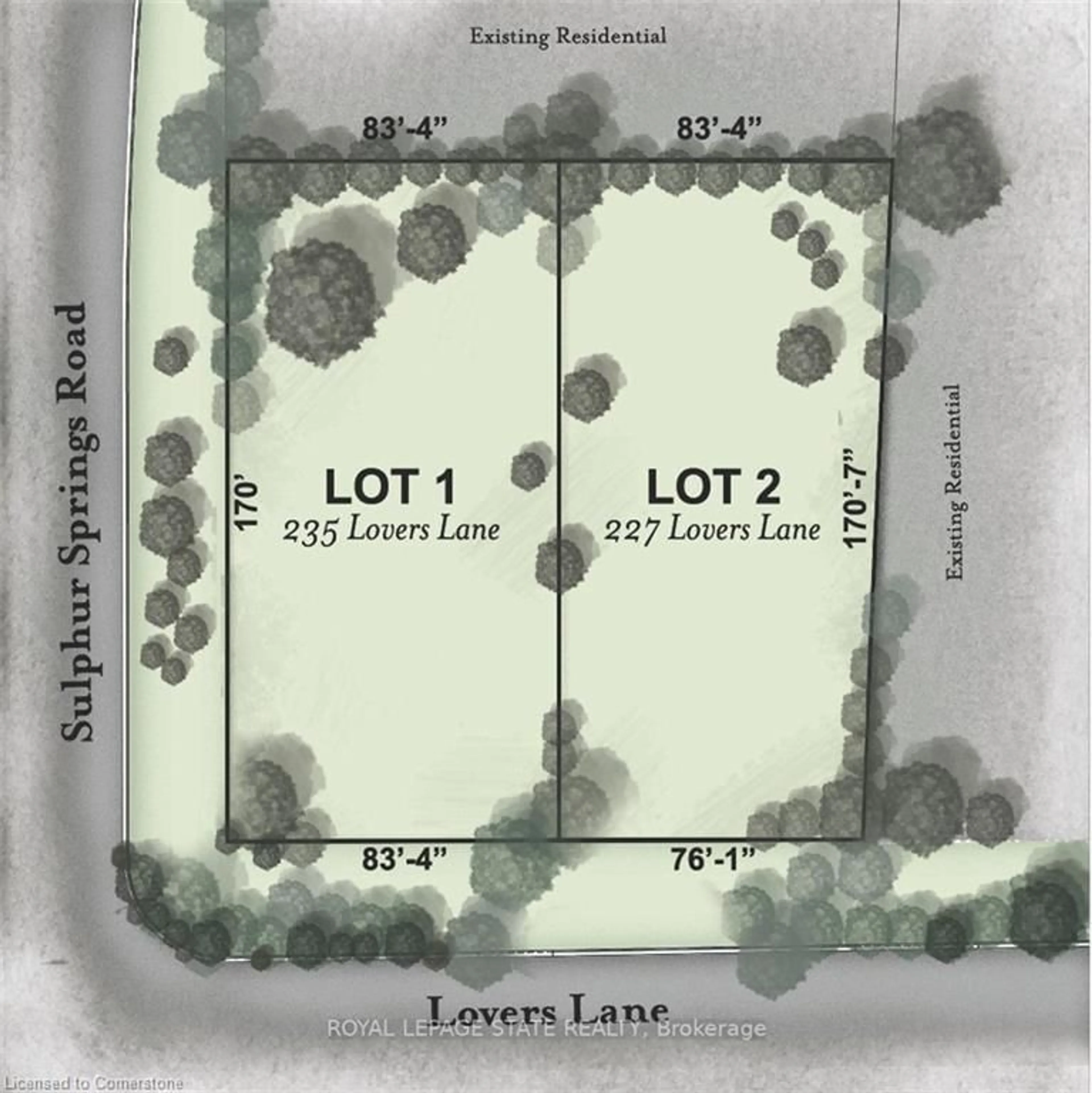 Floor plan for 235 Lovers Lane, Ancaster Ontario L9G 4T7