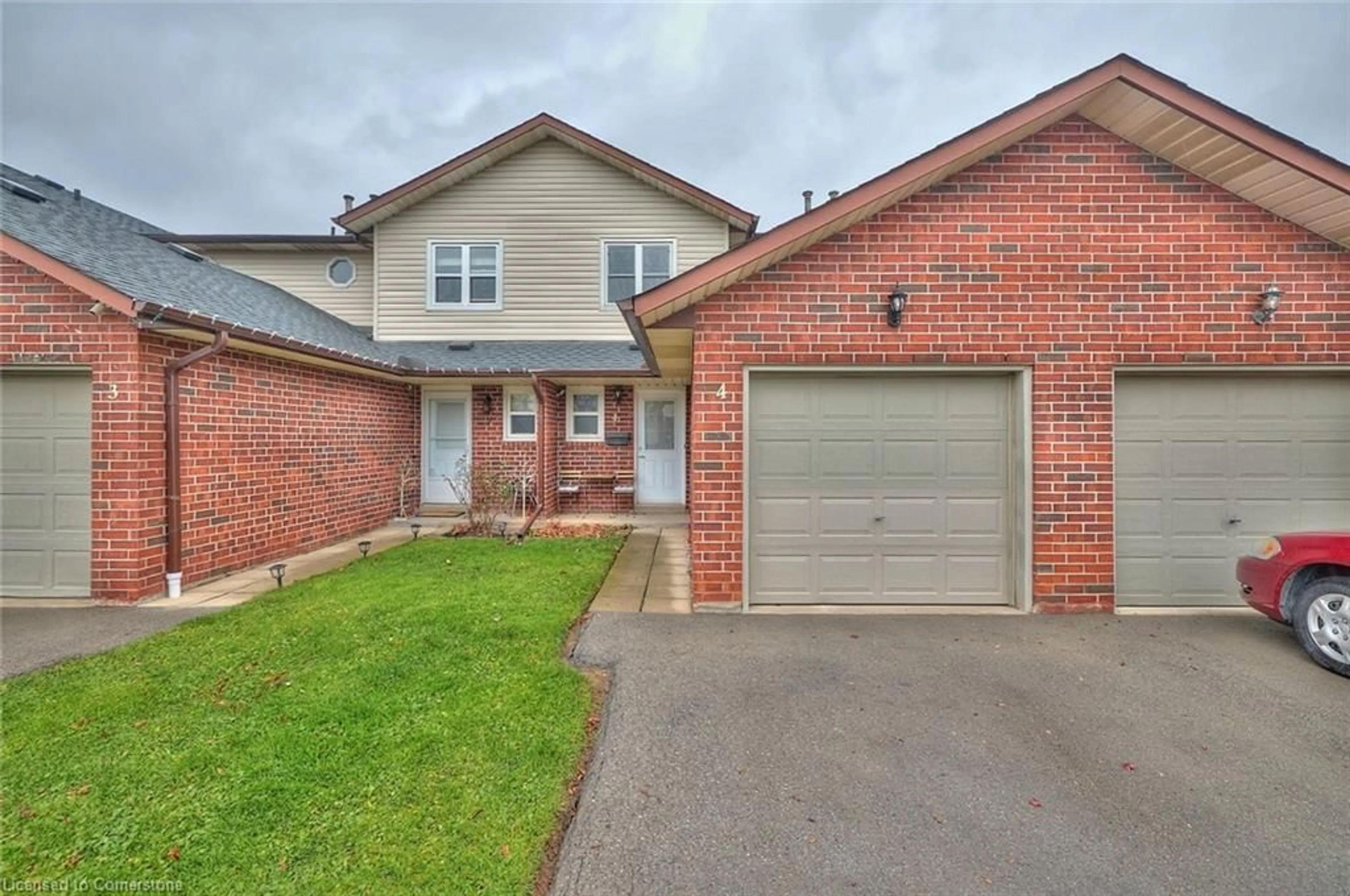 Home with brick exterior material, street for 23 Dynasty Ave #4, Stoney Creek Ontario L8G 4Z5