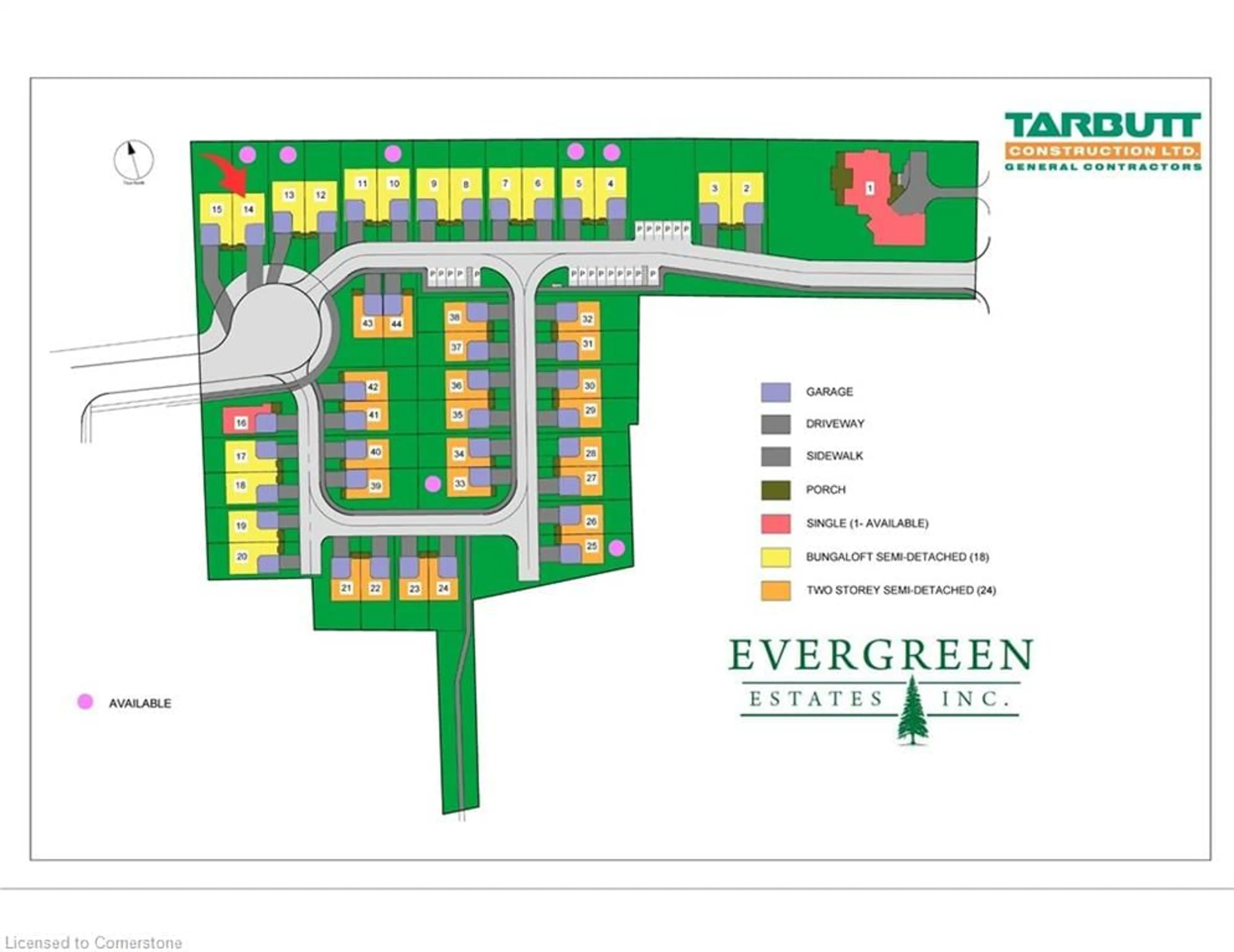 Floor plan for 9&11 Kerman Ave #14, Grimsby Ontario L3M 5M6