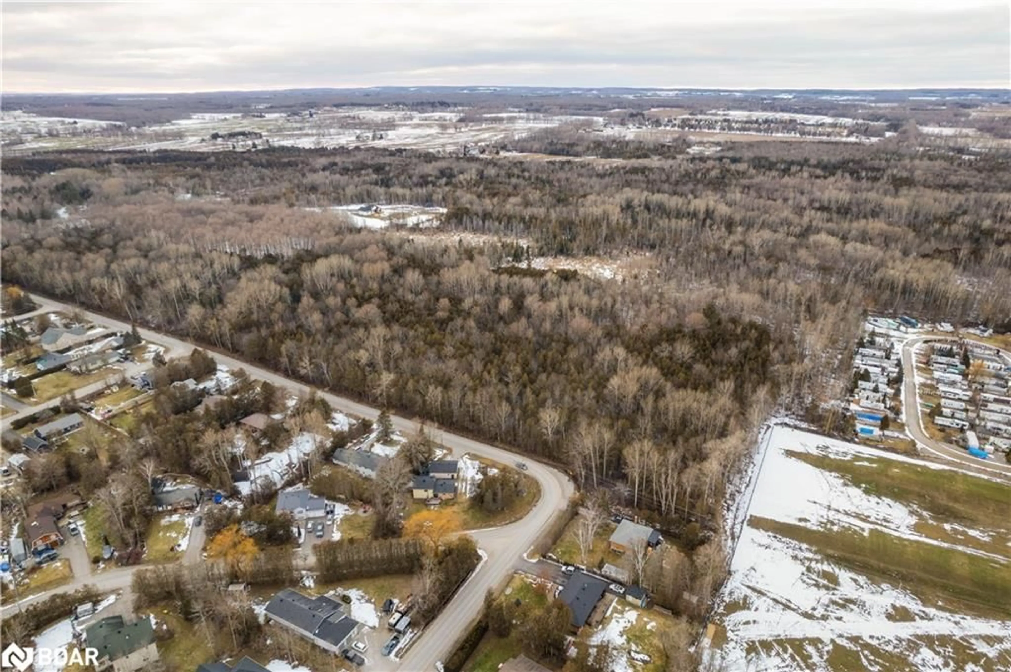 A pic from outside/outdoor area/front of a property/back of a property/a pic from drone, water/lake/river/ocean view for 0 Kennedy Ave, Oro-Medonte Ontario L0L 1T0