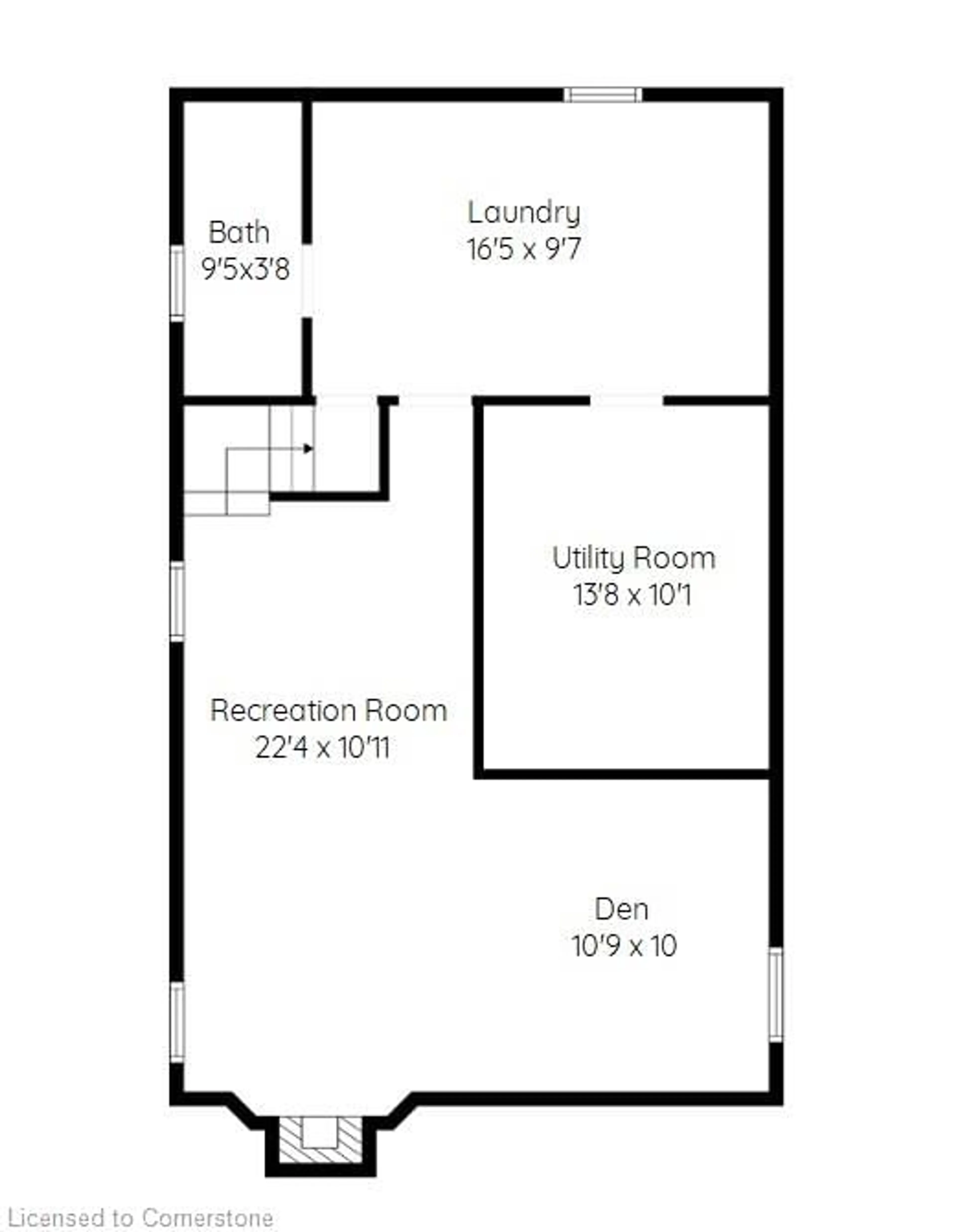 Floor plan for 6 Park Row, Hamilton Ontario L8K 2J4