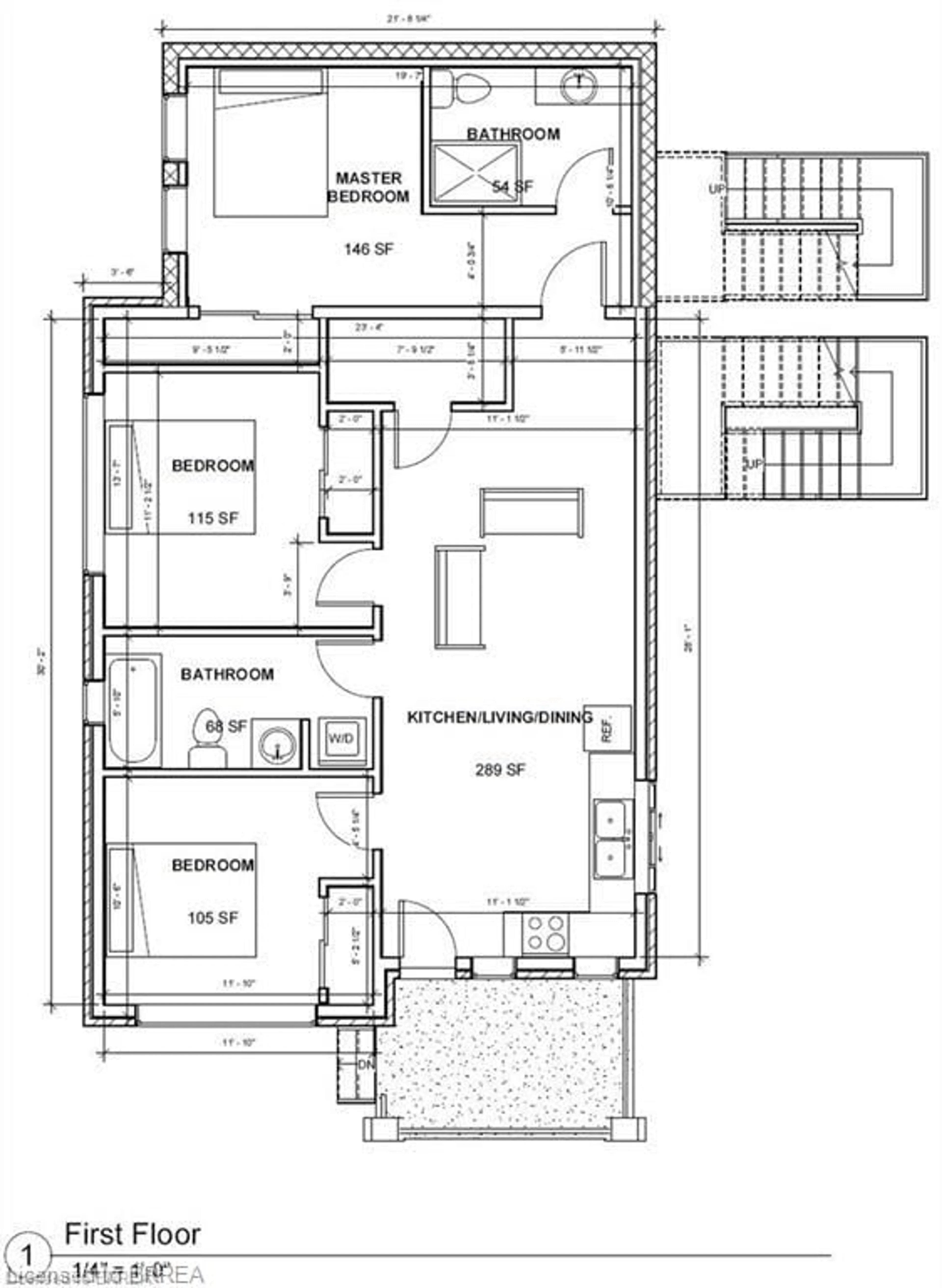 Floor plan for 241 Darling St, Brantford Ontario N3S 3X3