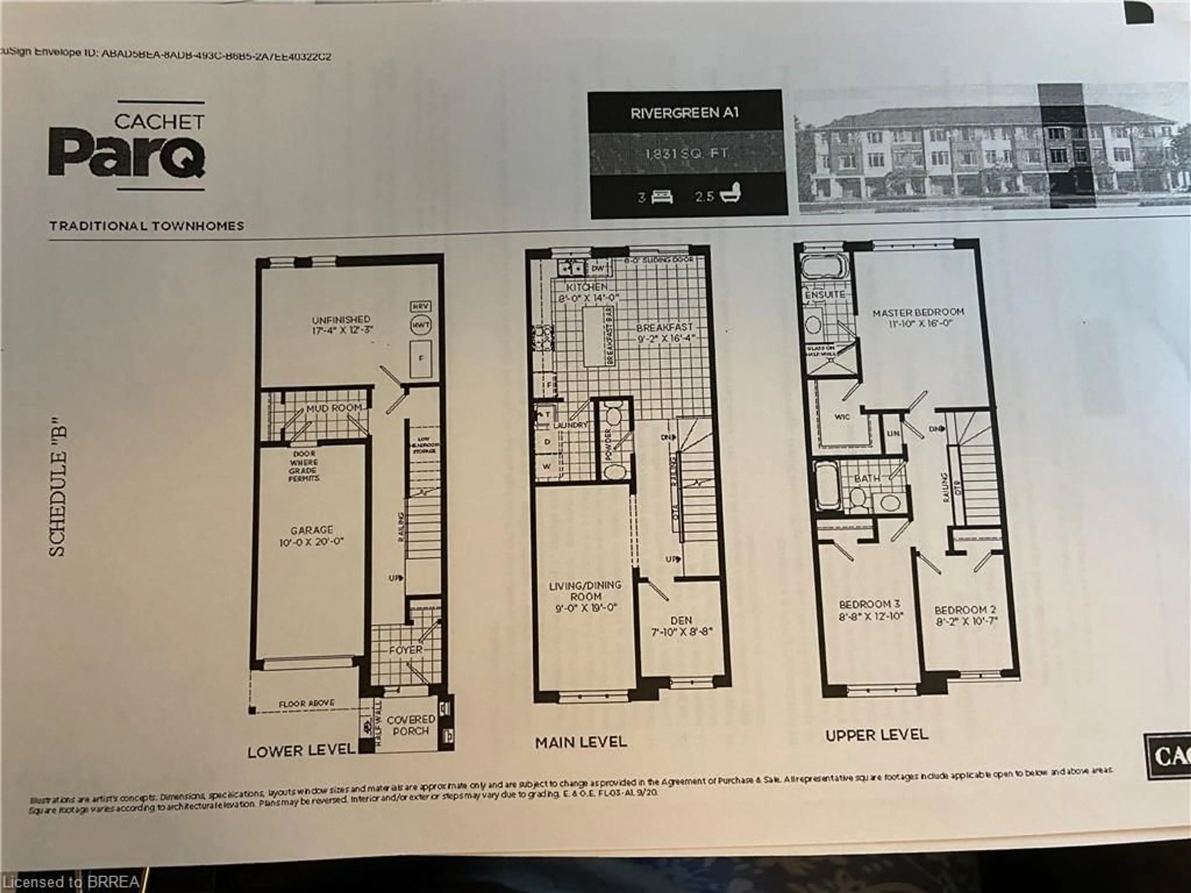 Floor plan for 585 Colborne St #1203, Brantford Ontario N3S 0K4