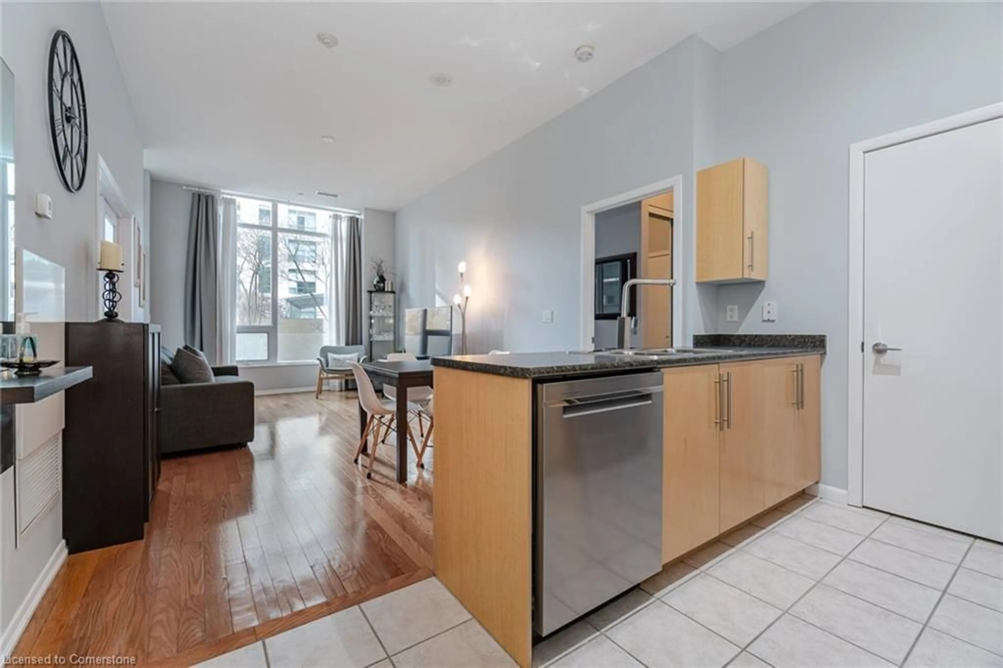 Open concept kitchen, unknown for 231 Fort York Blvd #122, Toronto Ontario M5V 1B2