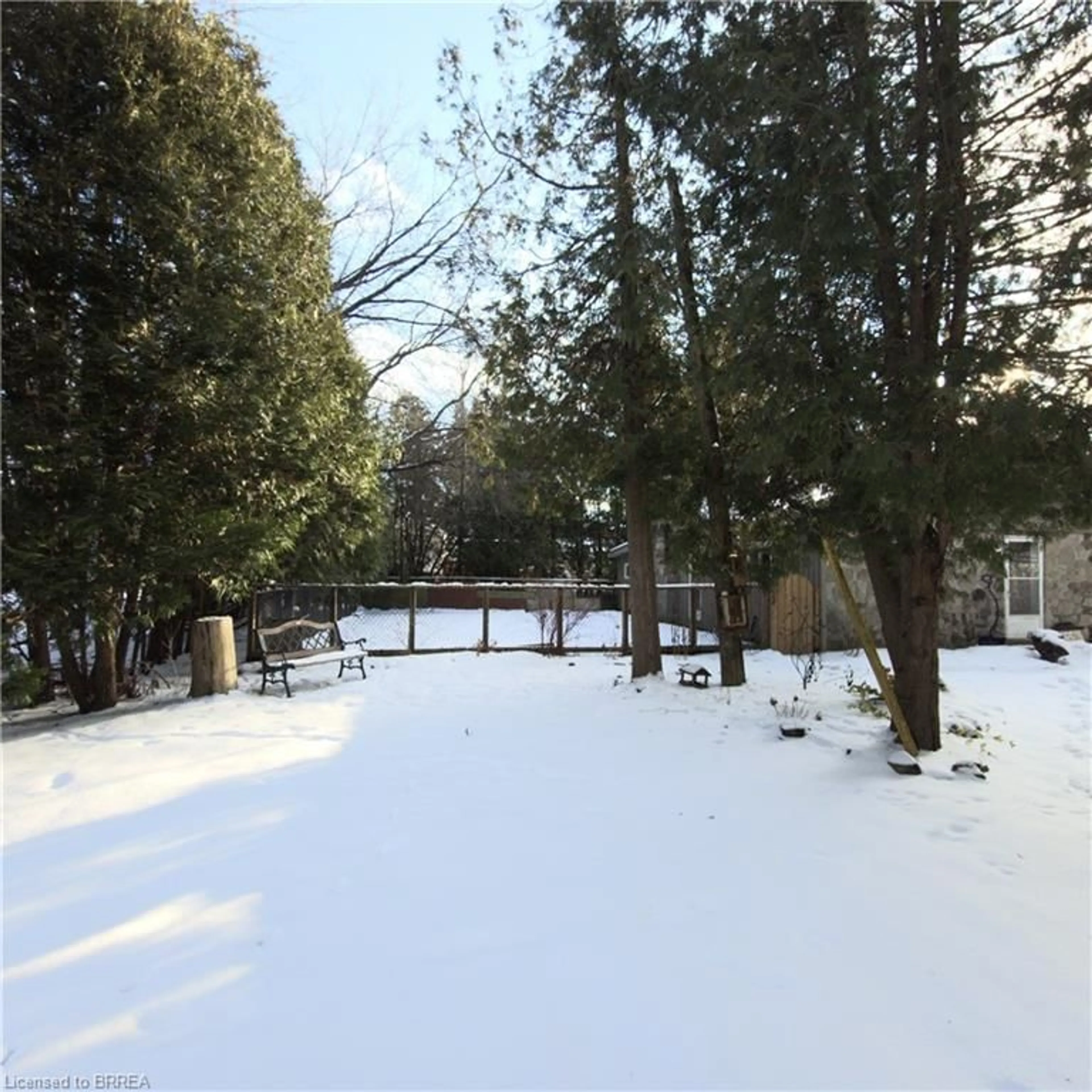 A pic from outside/outdoor area/front of a property/back of a property/a pic from drone, forest/trees view for 59 Wow Wow Way, Freelton Ontario N0B 2J0