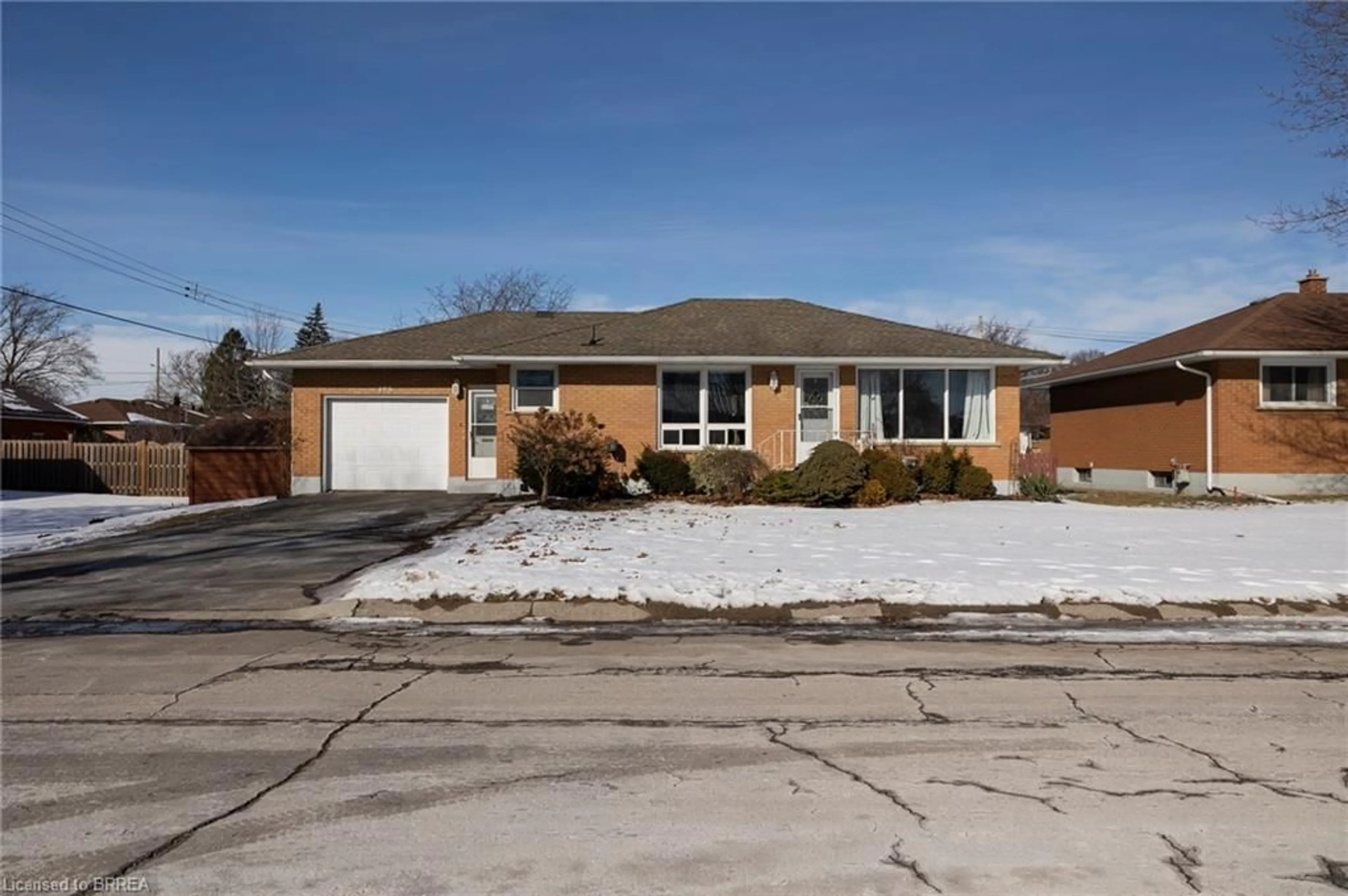 Home with brick exterior material, street for 195 Connaught Ave, Delhi Ontario N4B 1L2