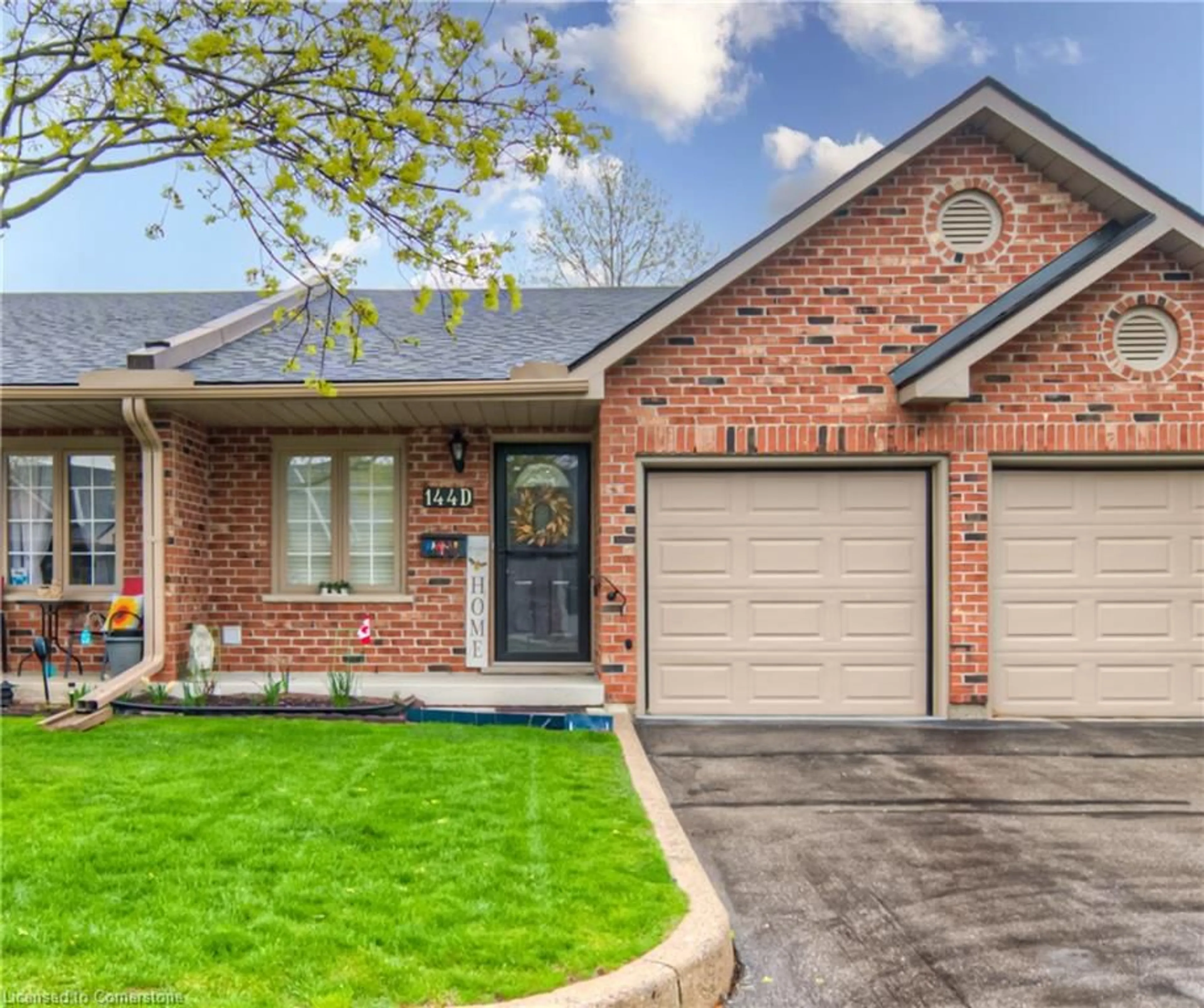 Home with brick exterior material, street for 144 Wood St #D, Brantford Ontario N3R 2L5