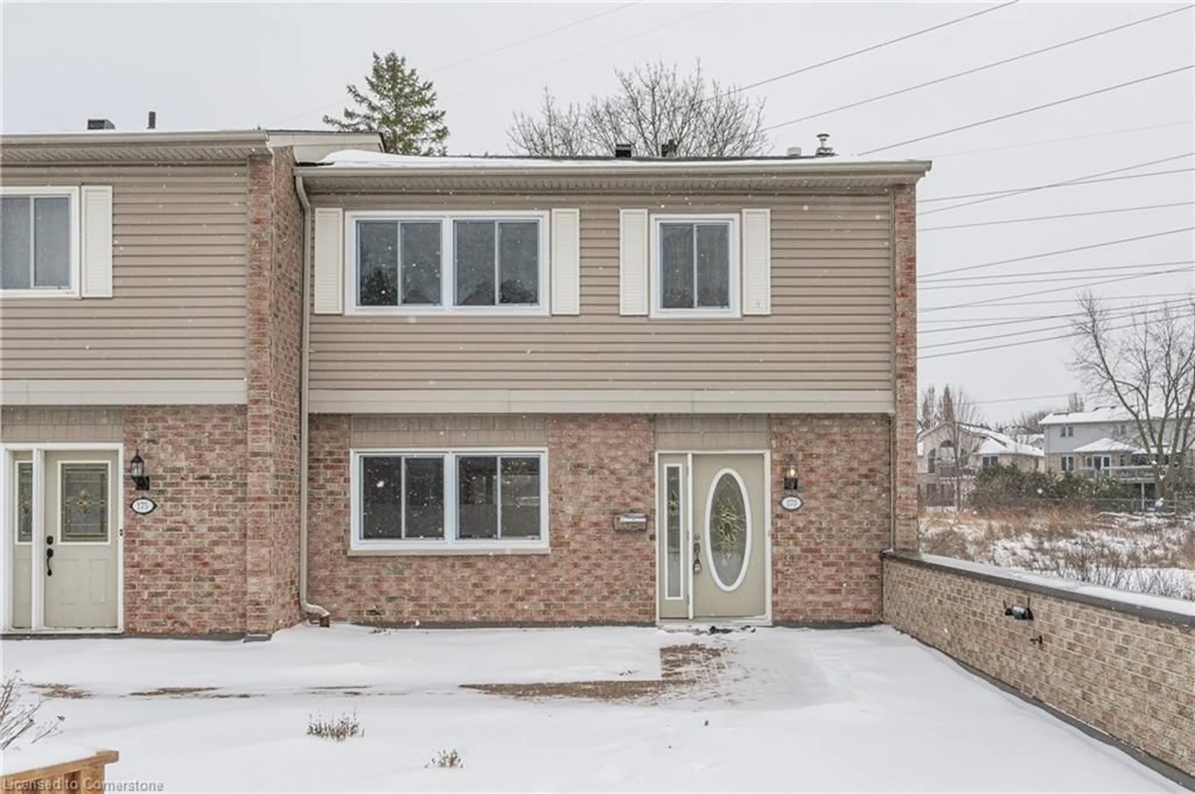 Home with brick exterior material, street for 295 Water St #173, Guelph Ontario N1G 2X5