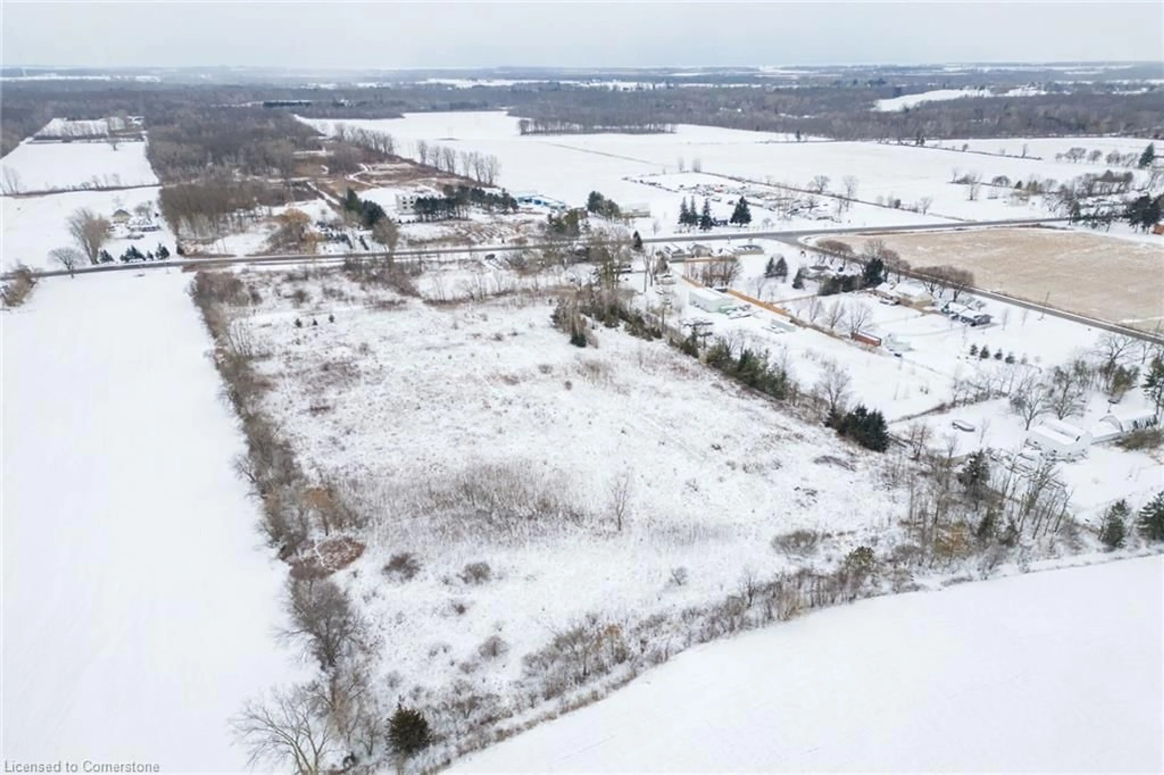 A pic from outside/outdoor area/front of a property/back of a property/a pic from drone, building for 1619 Highway 3 E Hwy, Dunnville Ontario N1A 2W7