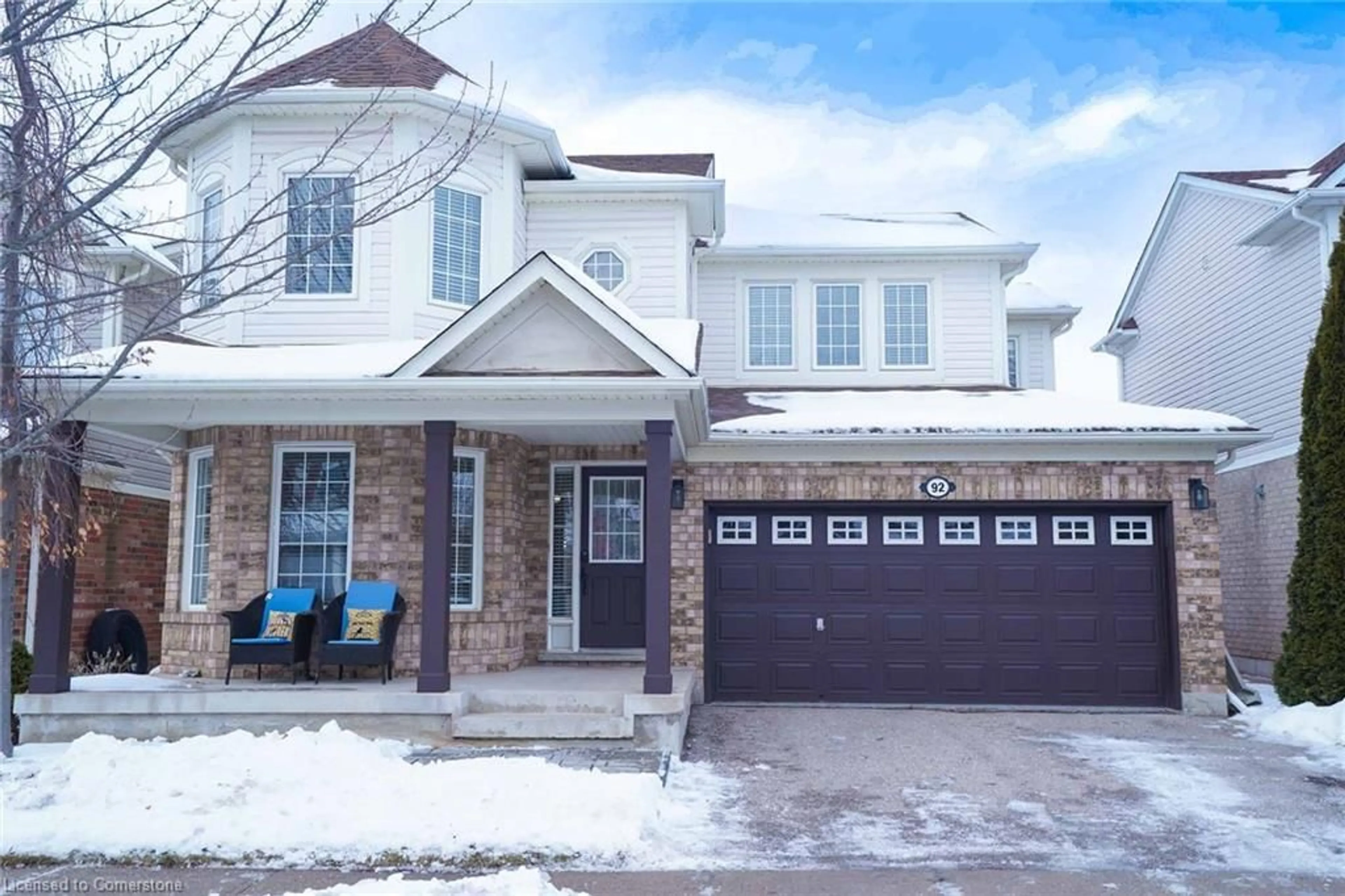 Home with brick exterior material, street for 92 Zieman Cres, Cambridge Ontario N1T 2H5