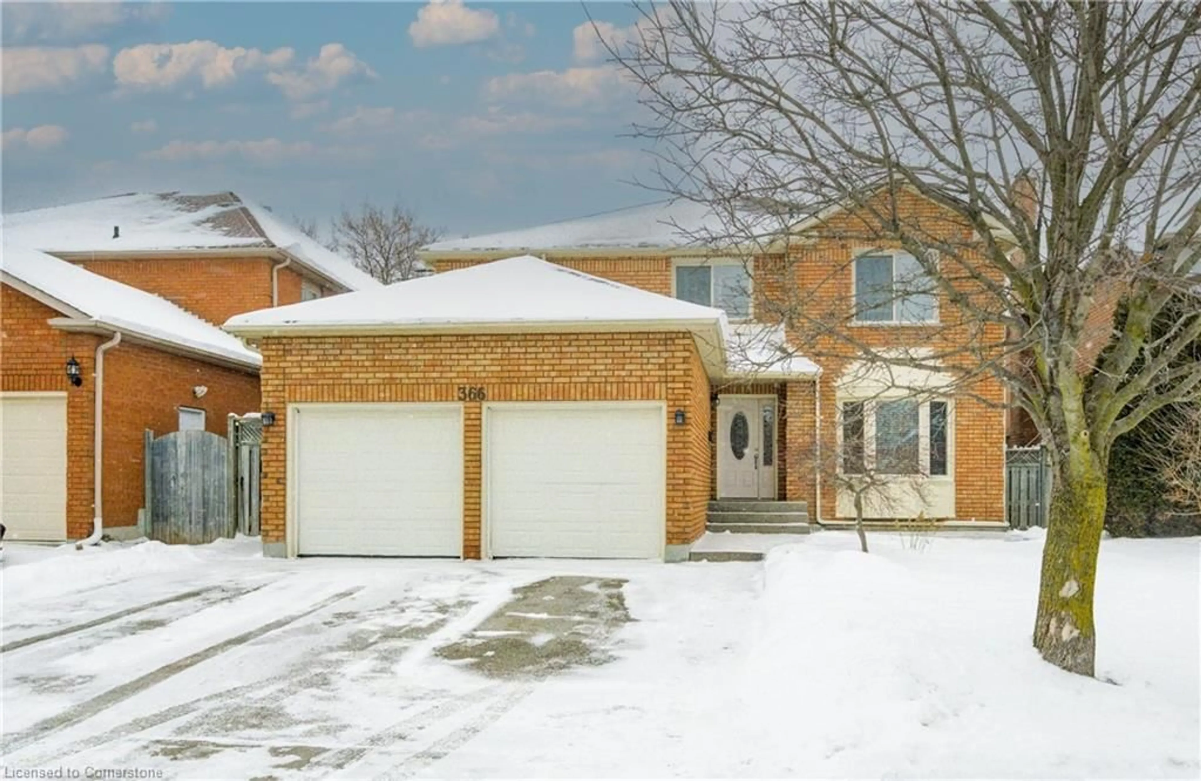 Home with brick exterior material, street for 366 Saginaw Pky, Cambridge Ontario N1T 1M5