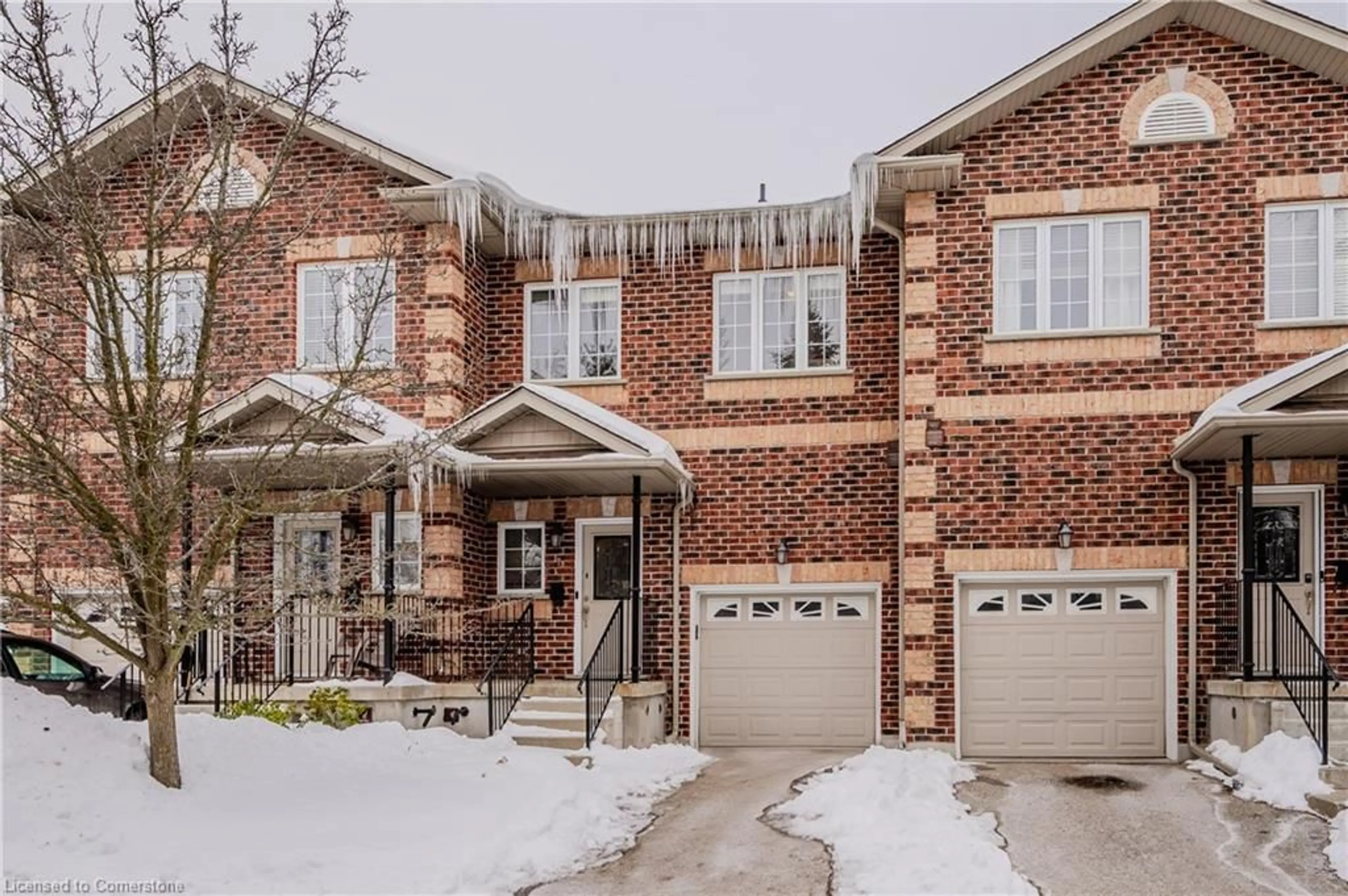 Home with brick exterior material, street for 76 Woolwich St #7, Kitchener Ontario N2K 1S3