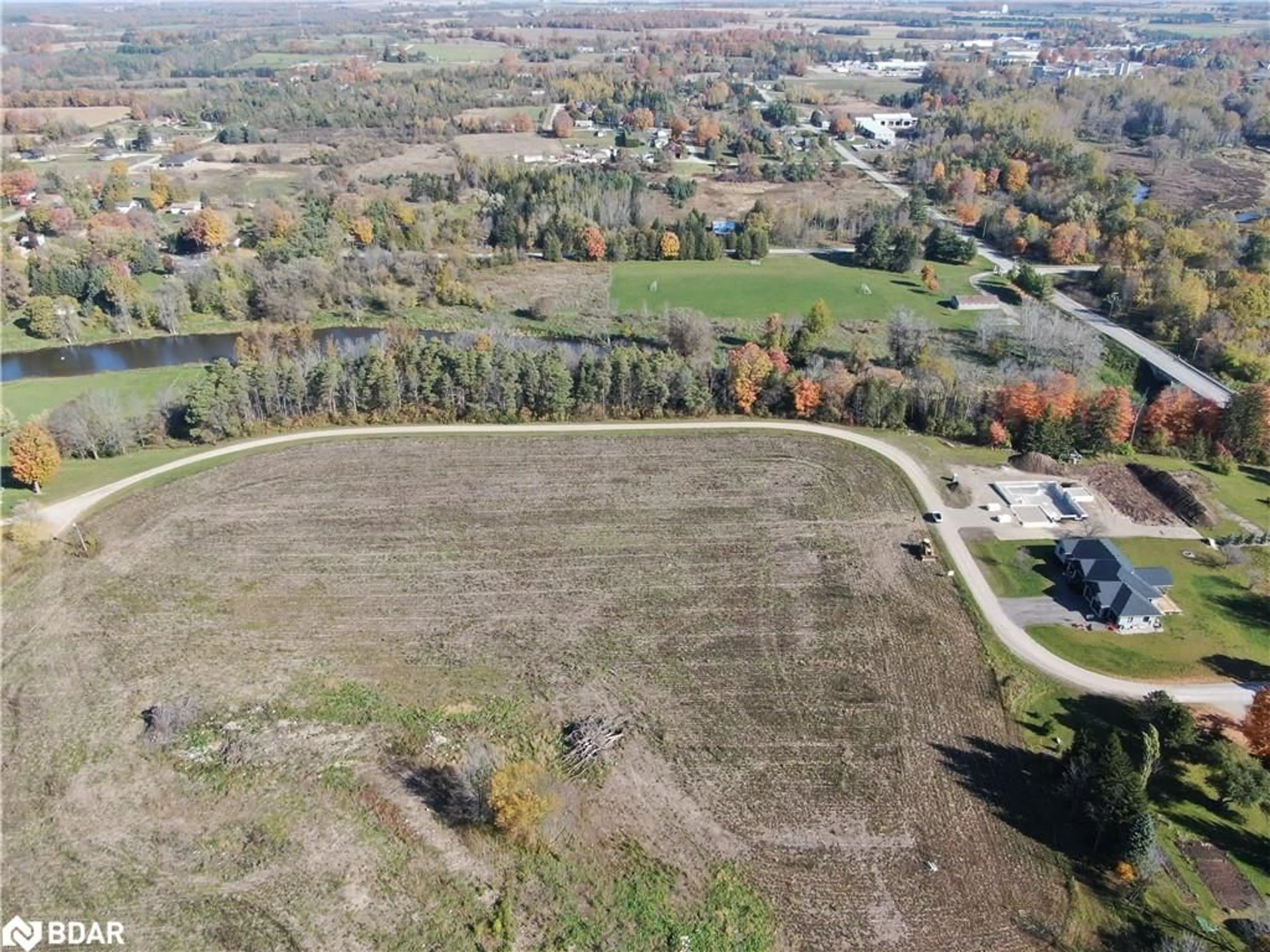 A pic from outside/outdoor area/front of a property/back of a property/a pic from drone, unknown for LOT 4 Augusta St, Wingham Ontario N0G 2W0