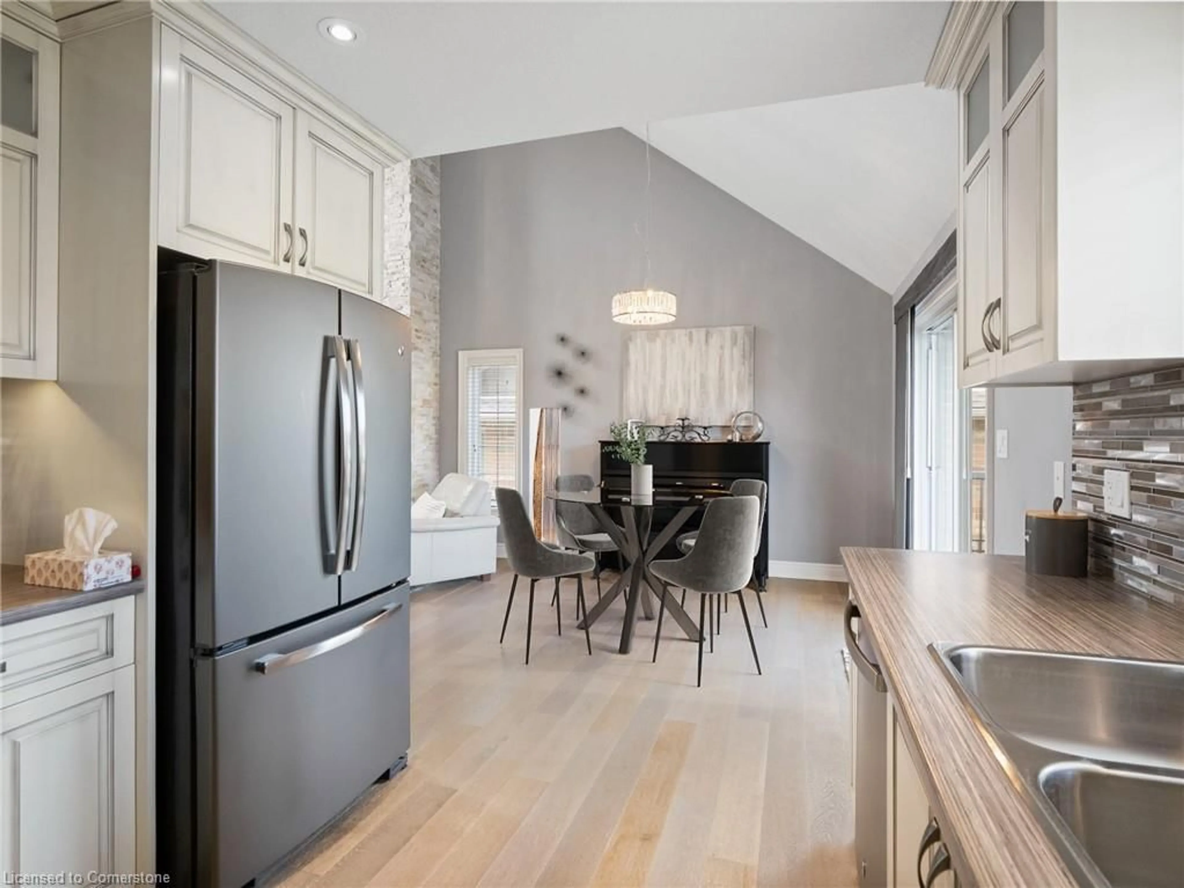 Open concept kitchen, unknown for 112 Ruby's Cres, Mount Forest Ontario N0G 2L2