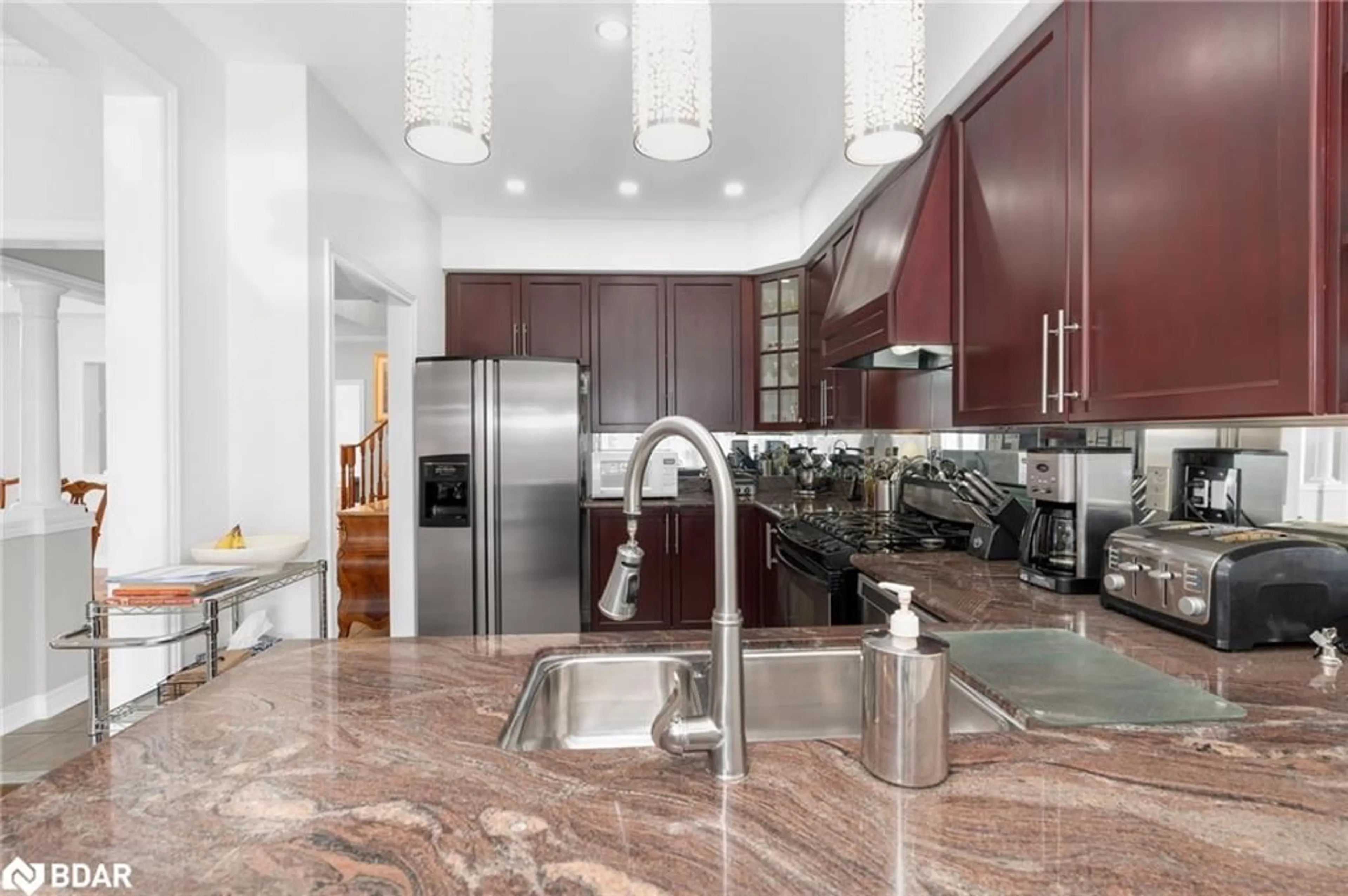 Contemporary kitchen, ceramic/tile floor for 819 Napa Valley Ave, Woodbridge Ontario L4H 1X4