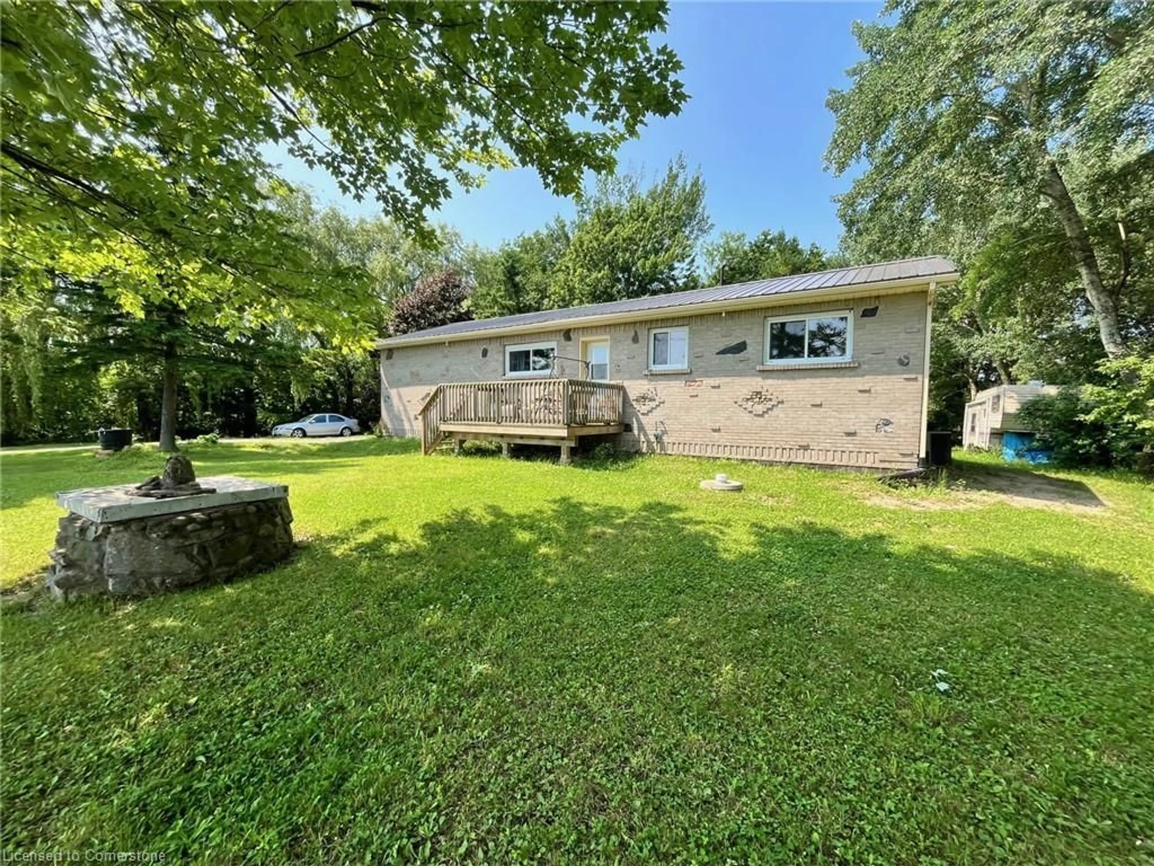 A pic from outside/outdoor area/front of a property/back of a property/a pic from drone, water/lake/river/ocean view for 84 Niece Rd, Dunnville Ontario N0A 1K0