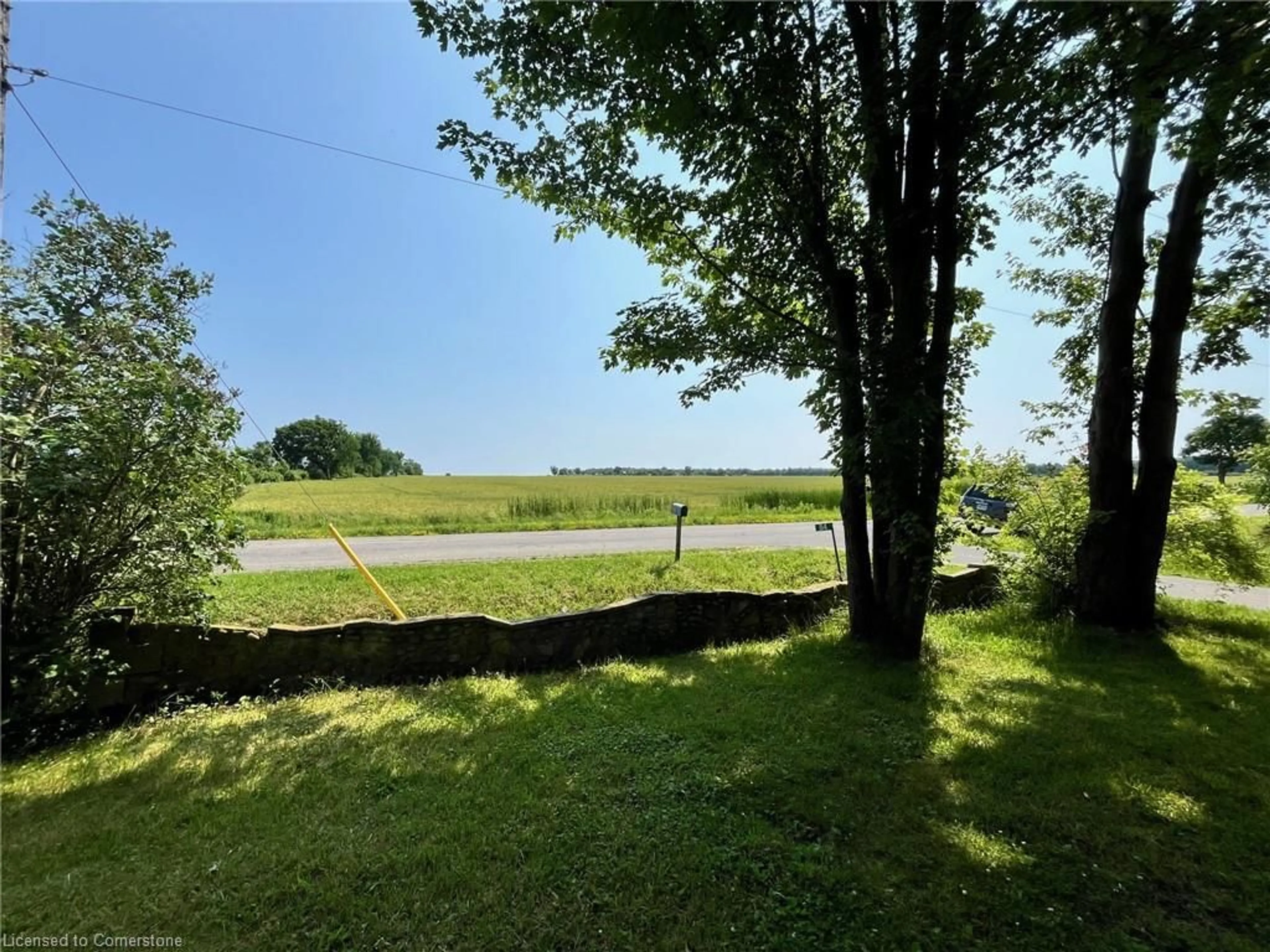 A pic from outside/outdoor area/front of a property/back of a property/a pic from drone, water/lake/river/ocean view for 84 Niece Rd, Dunnville Ontario N0A 1K0