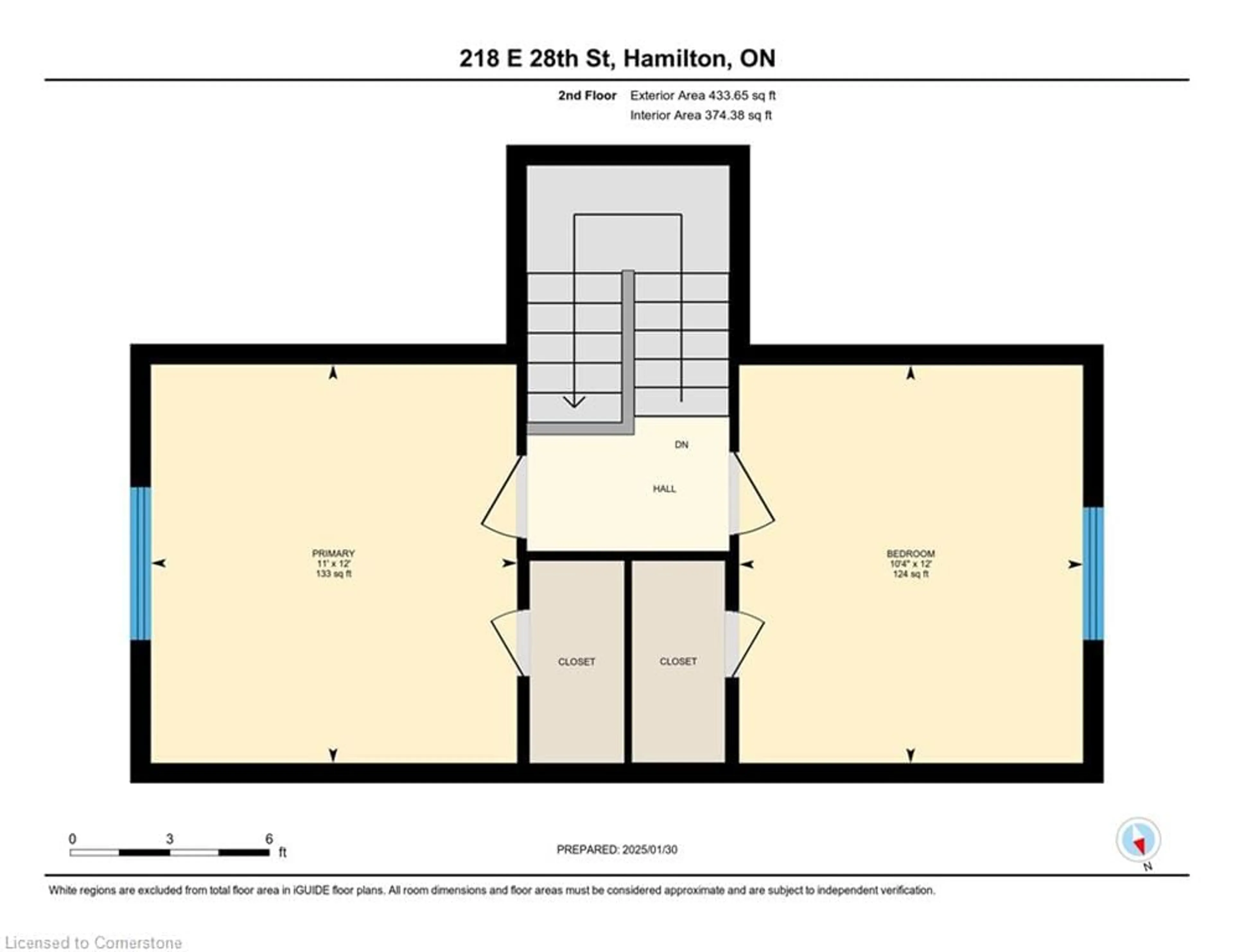 Floor plan for 218 East 28th St, Hamilton Ontario L8V 3J1